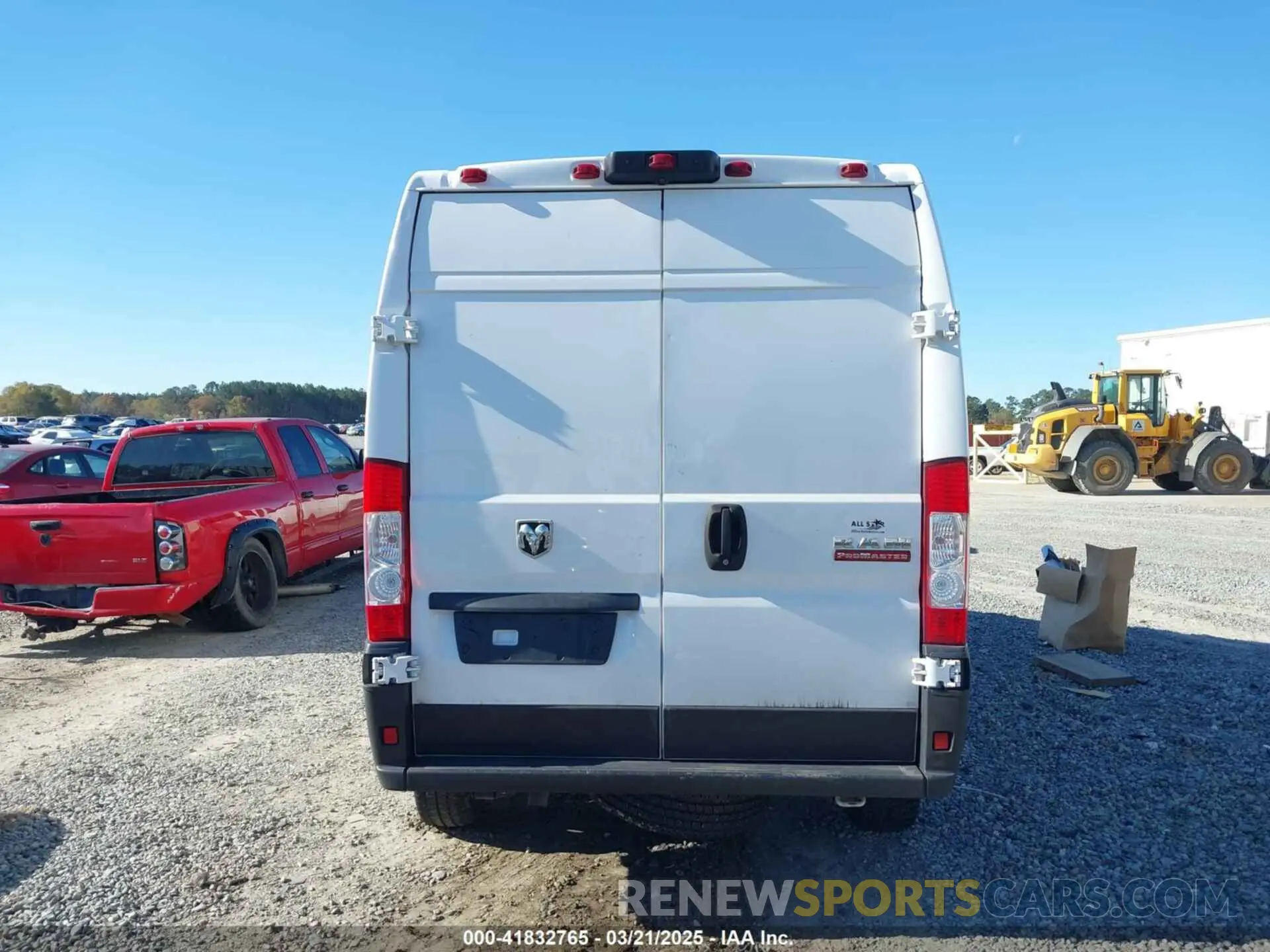 16 Photograph of a damaged car 3C6LRVDG6ME520408 RAM PROMASTER 2500 2021