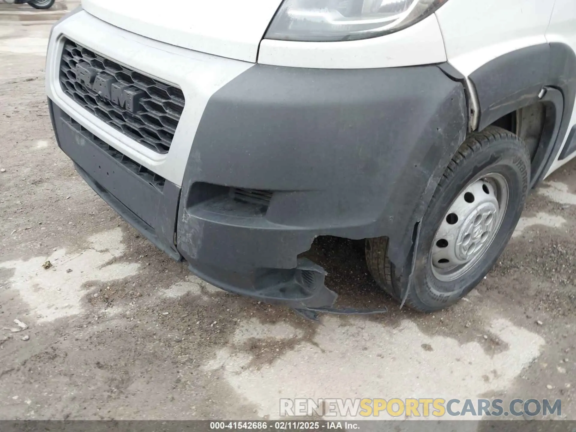 6 Photograph of a damaged car 3C6LRVDG8ME522726 RAM PROMASTER 2500 2021