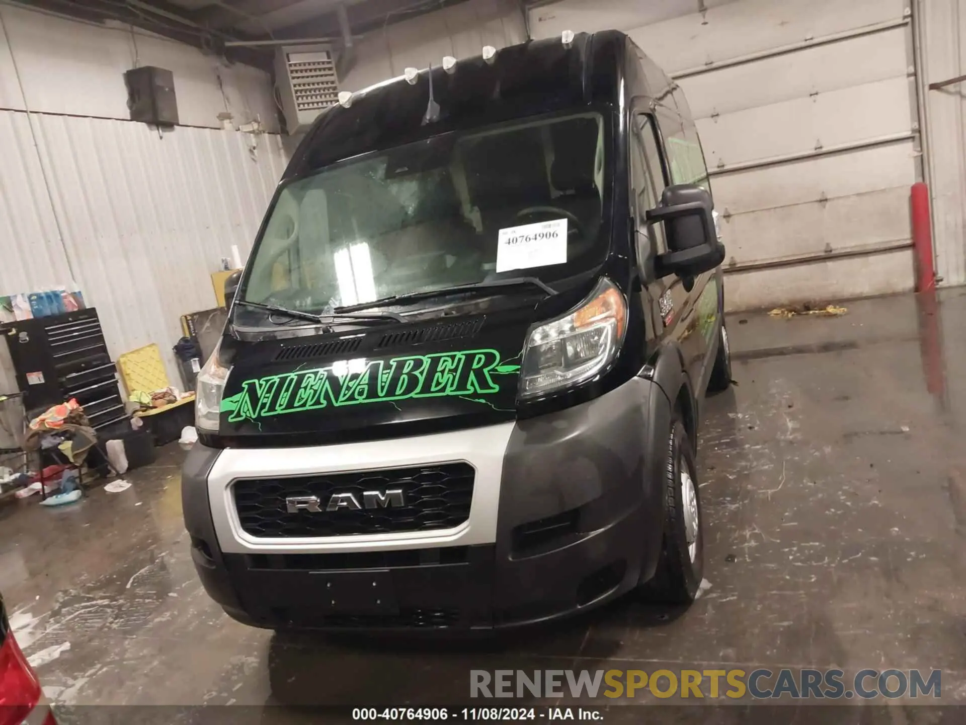 12 Фотография поврежденного автомобиля 3C6LRVCGXNE120838 RAM PROMASTER 2500 2022