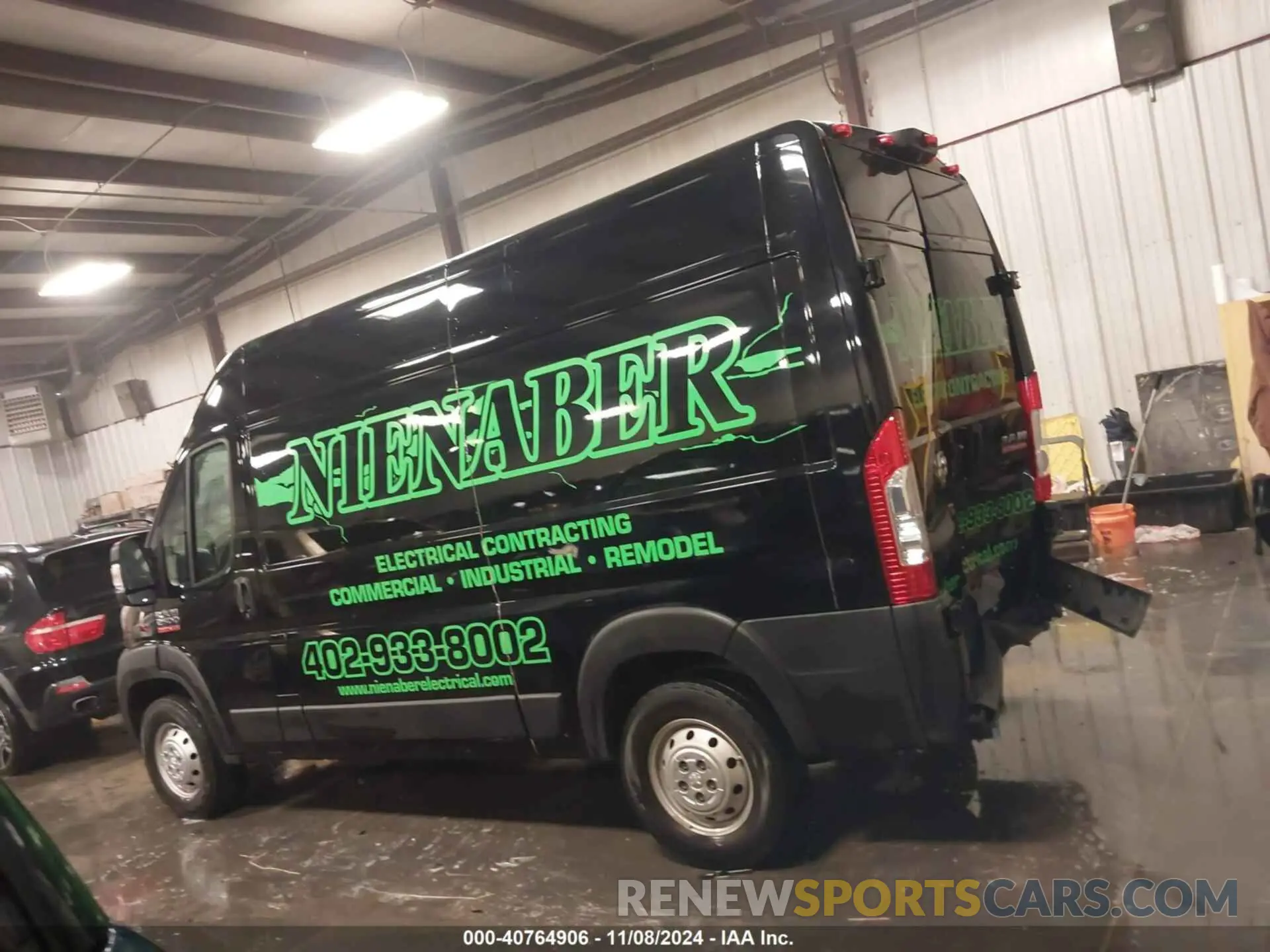 14 Фотография поврежденного автомобиля 3C6LRVCGXNE120838 RAM PROMASTER 2500 2022