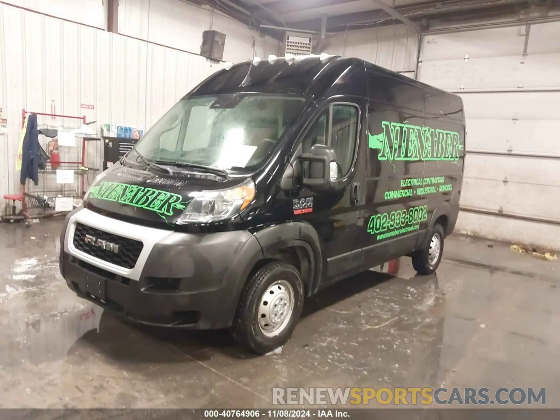 2 Фотография поврежденного автомобиля 3C6LRVCGXNE120838 RAM PROMASTER 2500 2022
