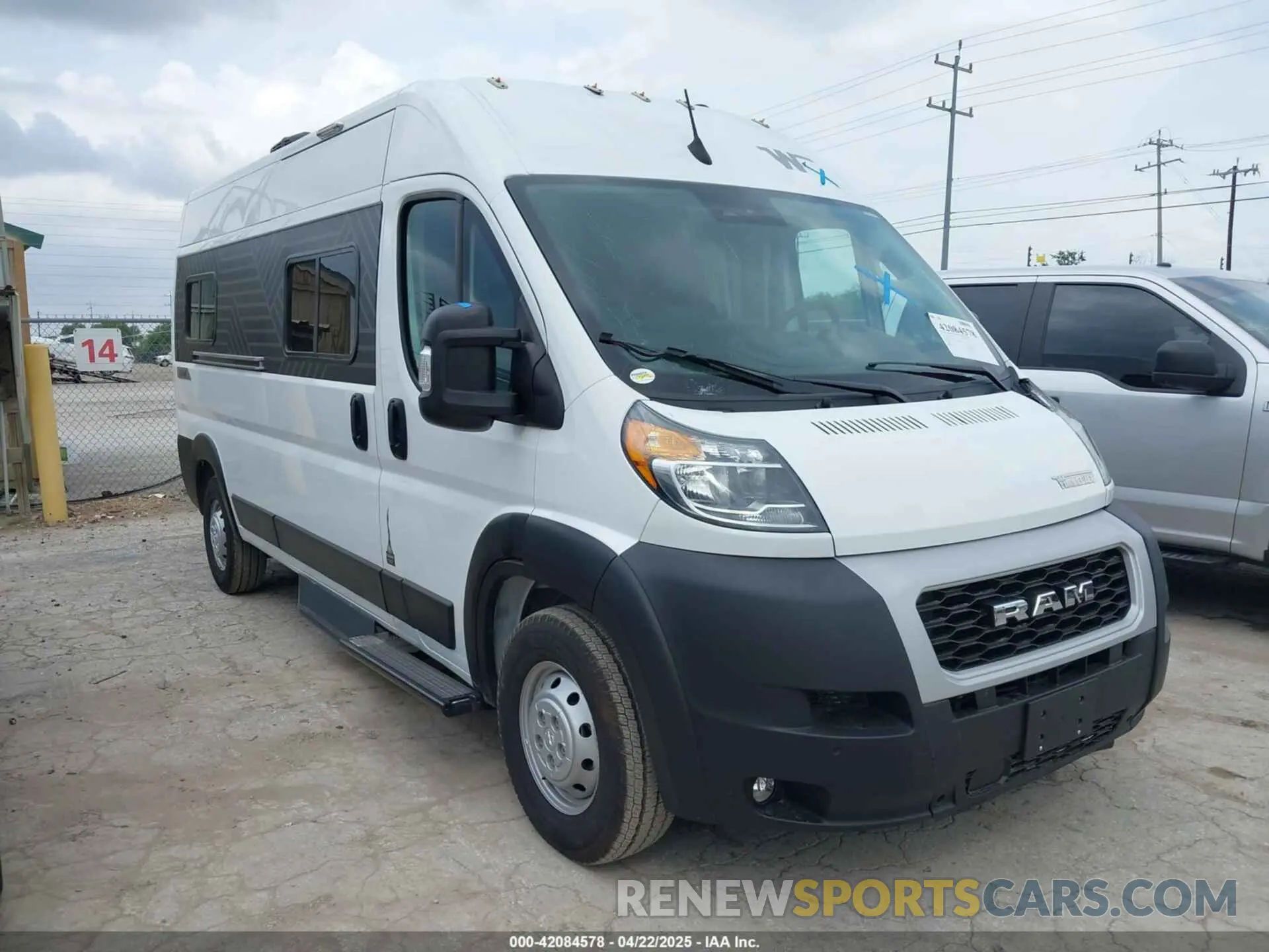 1 Фотография поврежденного автомобиля 3C6LRVDG5NE101211 RAM PROMASTER 2500 2022