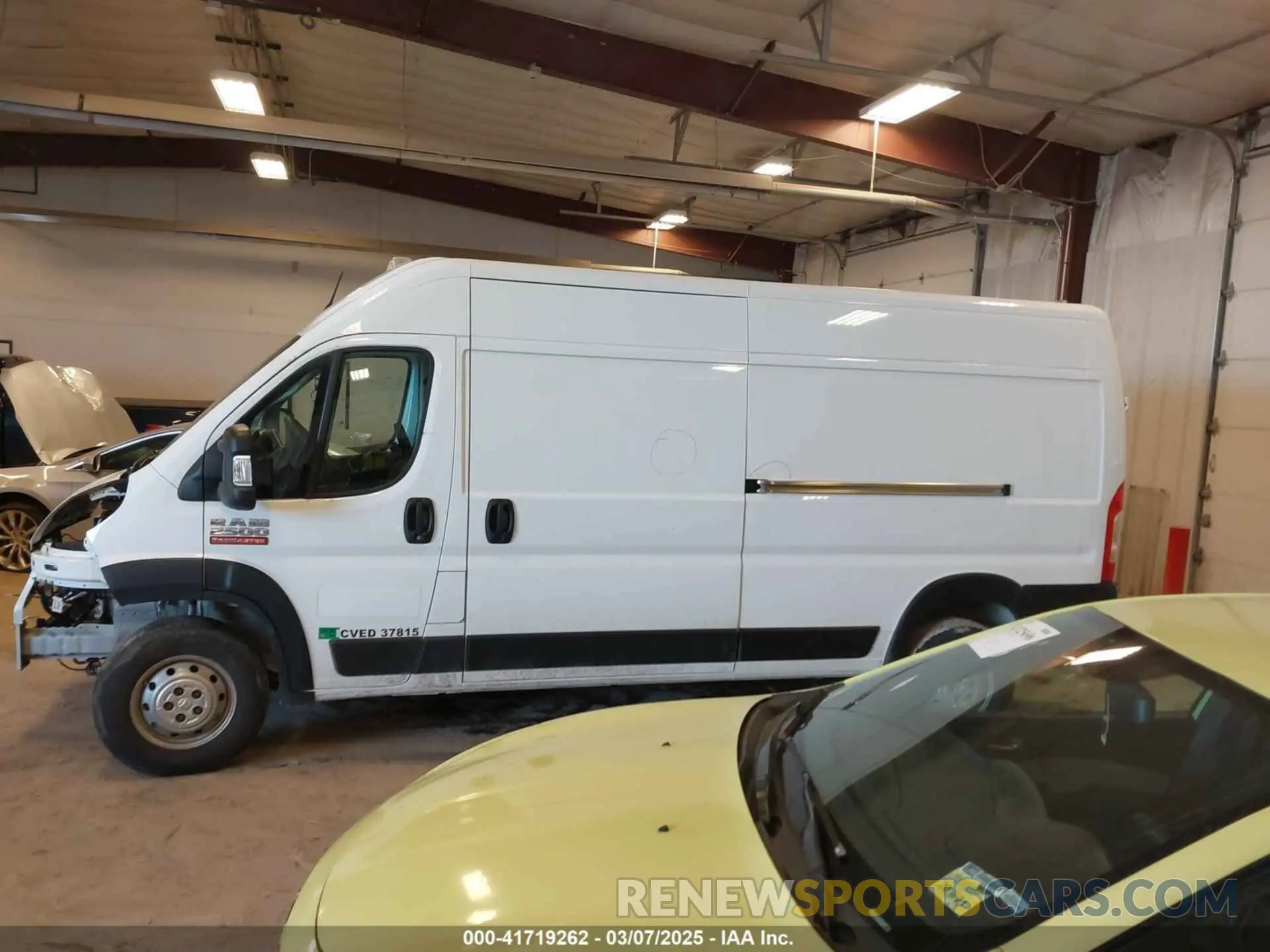 14 Фотография поврежденного автомобиля 3C6LRVDG8NE123381 RAM PROMASTER 2500 2022