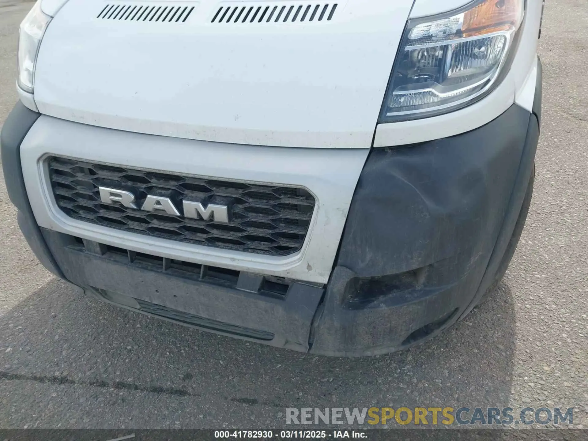 6 Photograph of a damaged car 3C6LRVDG8NE123557 RAM PROMASTER 2500 2022