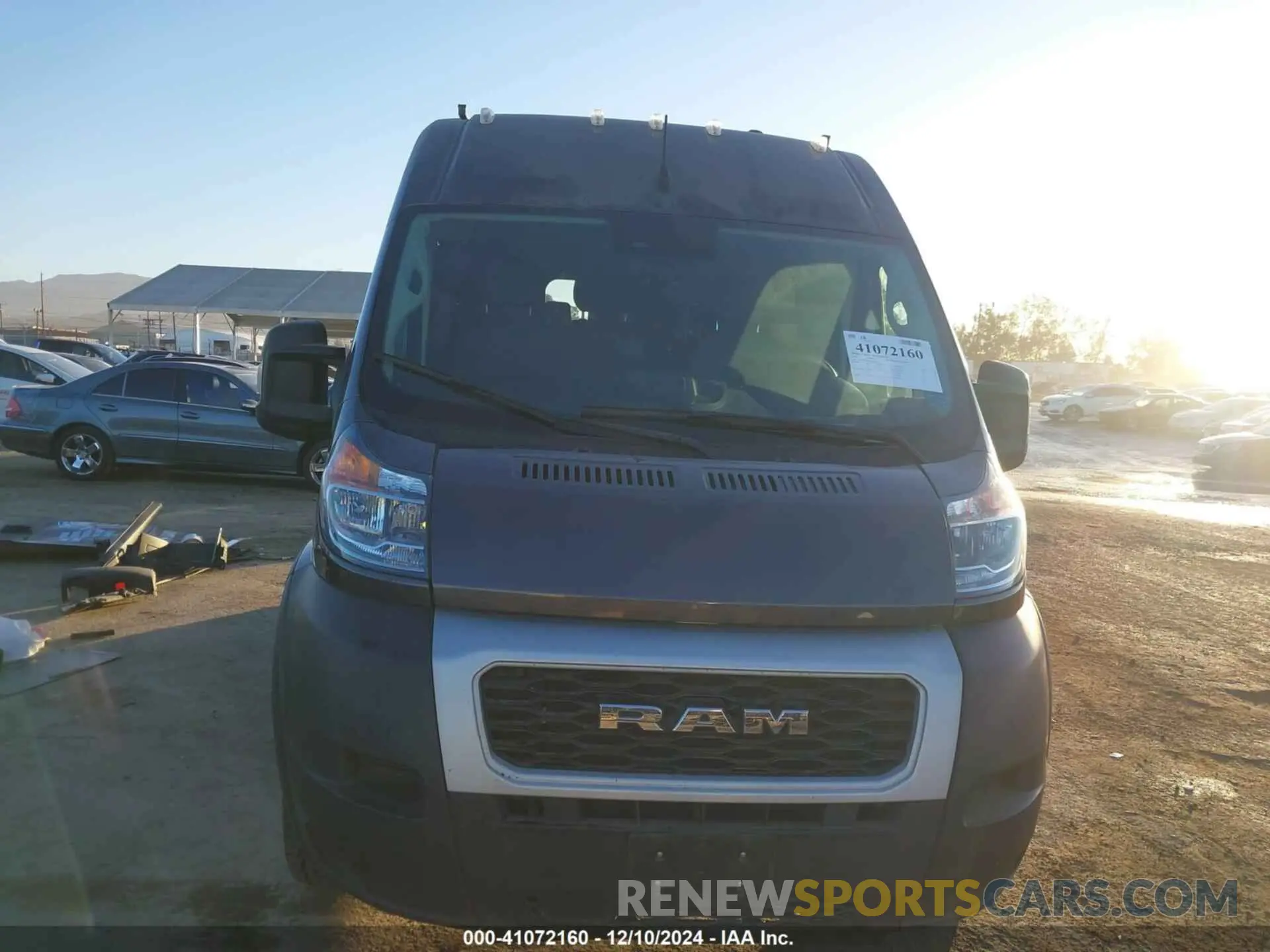 13 Фотография поврежденного автомобиля 3C6LRVDGXNE136133 RAM PROMASTER 2500 2022