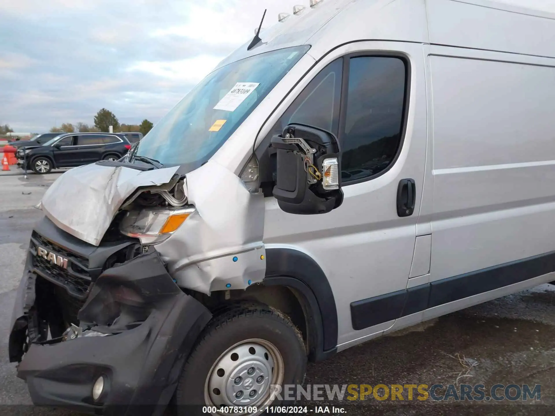 18 Фотография поврежденного автомобиля 3C6LRVCG1PE522959 RAM PROMASTER 2500 2023