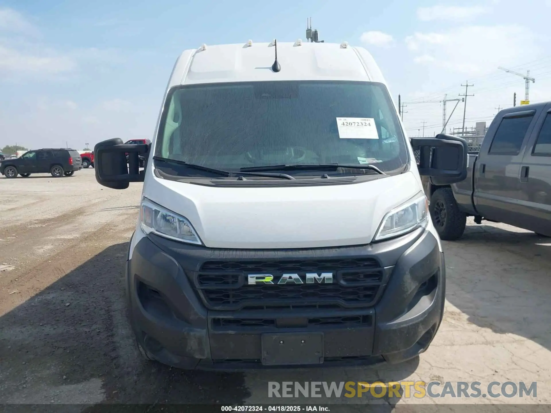 12 Photograph of a damaged car 3C6LRVDG0PE571794 RAM PROMASTER 2500 2023