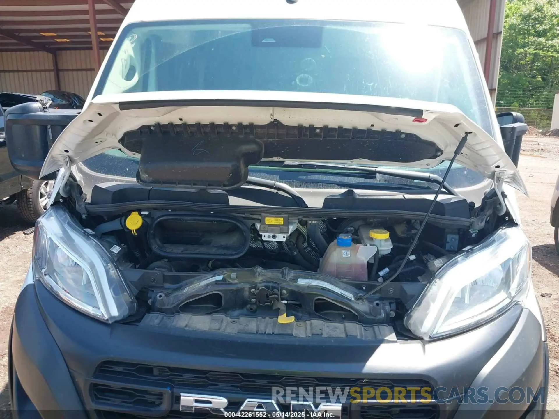 10 Photograph of a damaged car 3C6LRVDG1PE588149 RAM PROMASTER 2500 2023