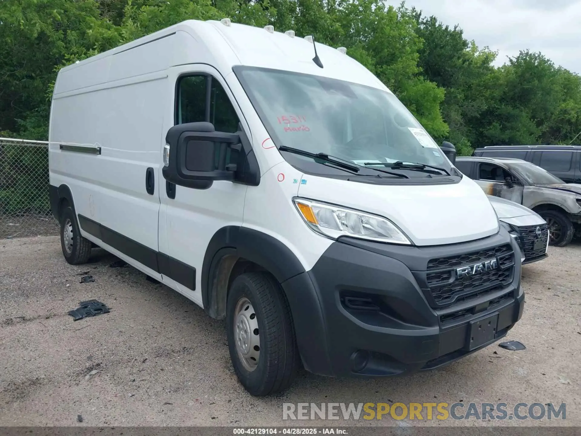 1 Фотография поврежденного автомобиля 3C6LRVDG5PE563688 RAM PROMASTER 2500 2023