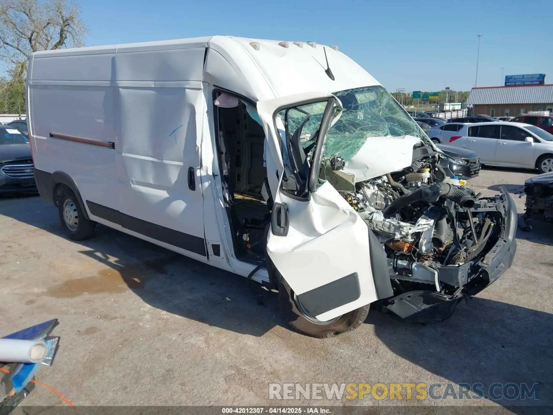 1 Фотография поврежденного автомобиля 3C6LRVDG7PE571758 RAM PROMASTER 2500 2023