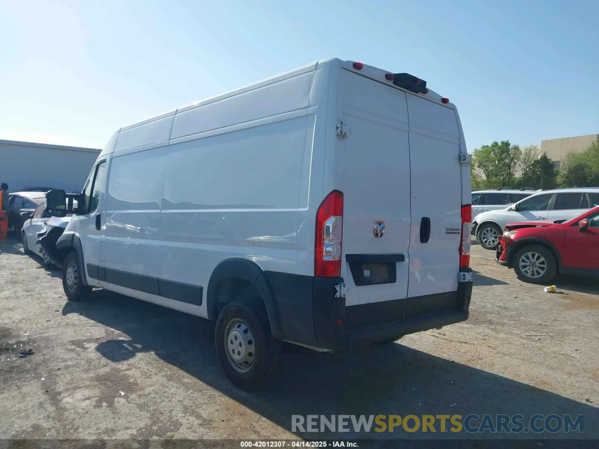 13 Фотография поврежденного автомобиля 3C6LRVDG7PE571758 RAM PROMASTER 2500 2023