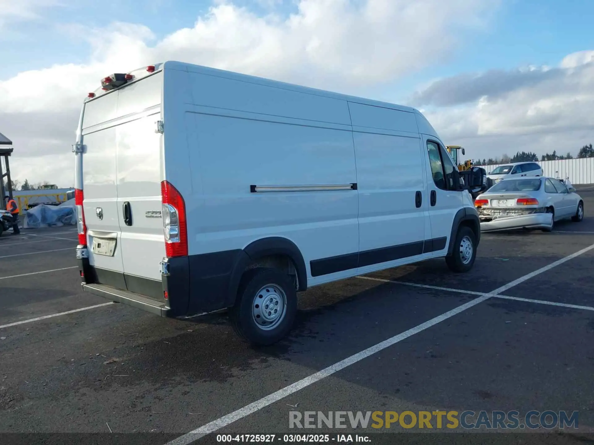 4 Фотография поврежденного автомобиля 3C6LRVDG7PE577768 RAM PROMASTER 2500 2023
