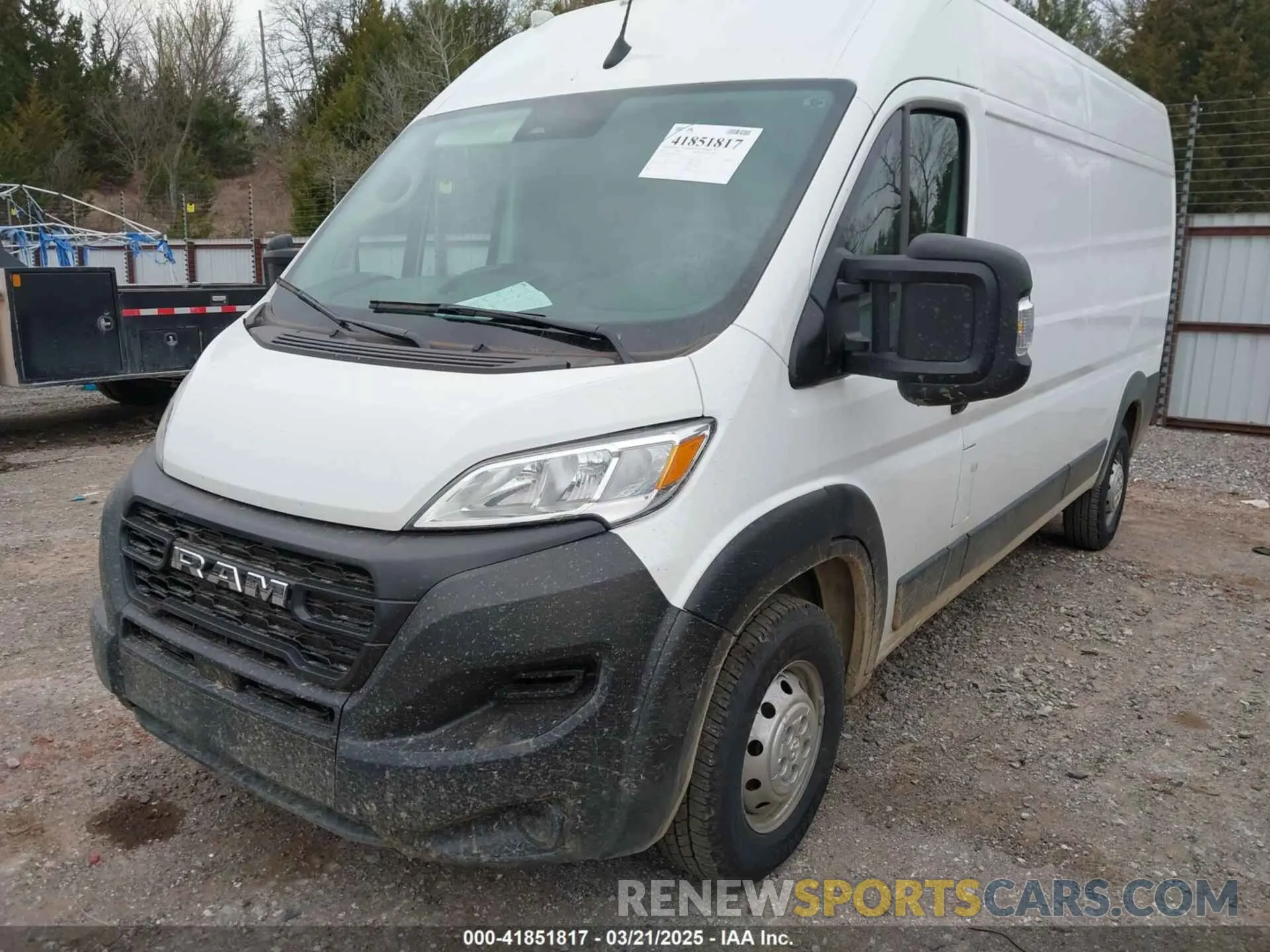 2 Фотография поврежденного автомобиля 3C6LRVDG8PE577813 RAM PROMASTER 2500 2023