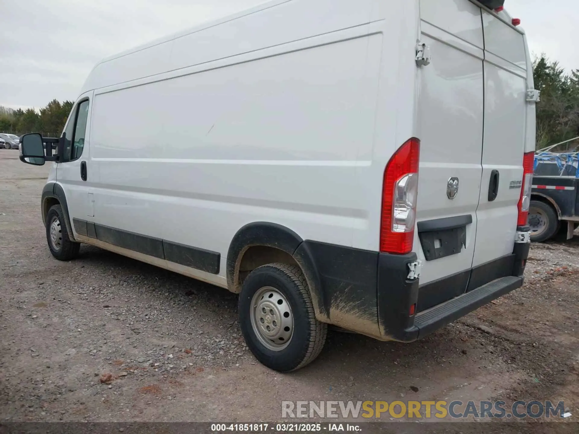 3 Фотография поврежденного автомобиля 3C6LRVDG8PE577813 RAM PROMASTER 2500 2023