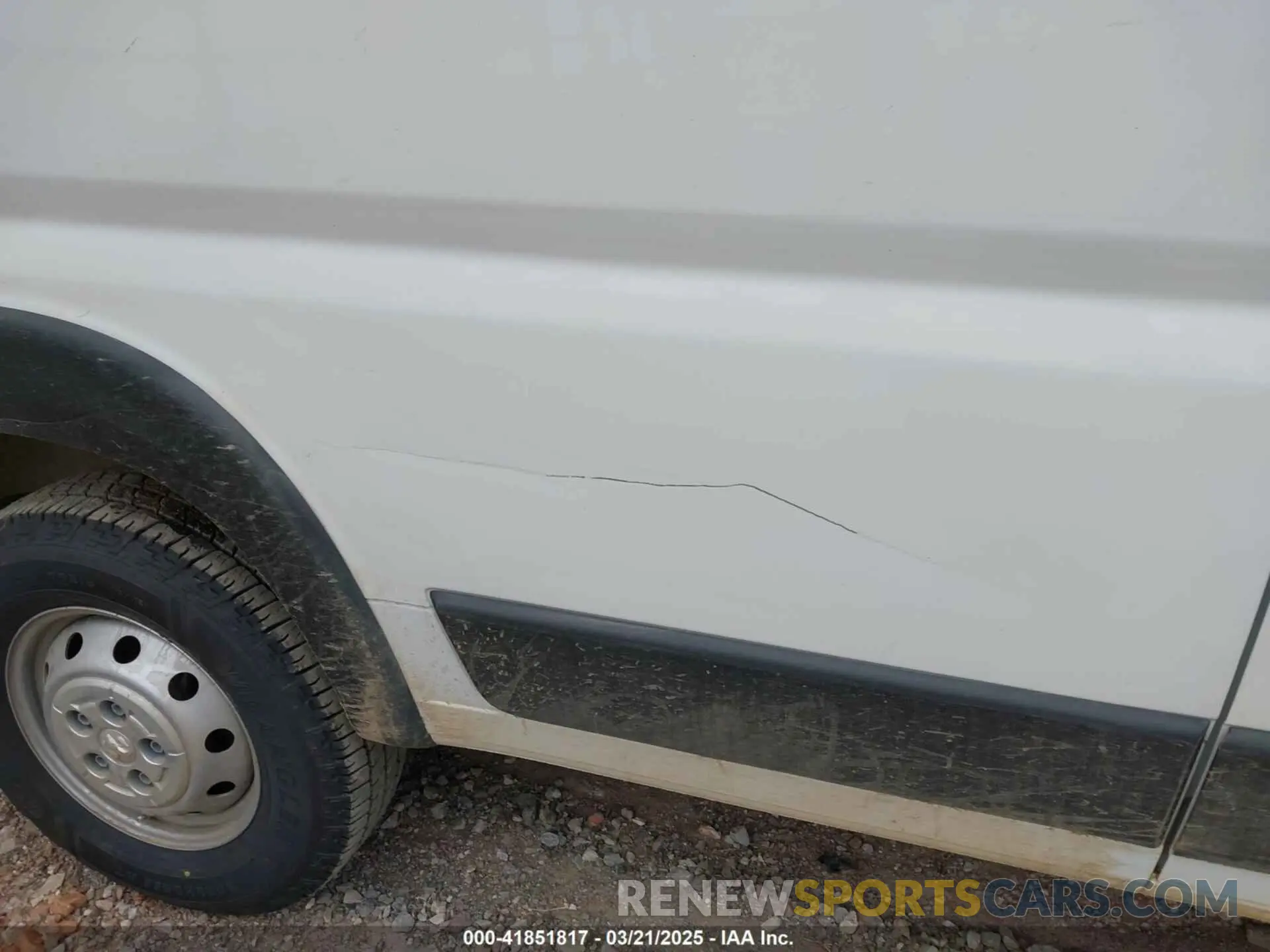 6 Фотография поврежденного автомобиля 3C6LRVDG8PE577813 RAM PROMASTER 2500 2023