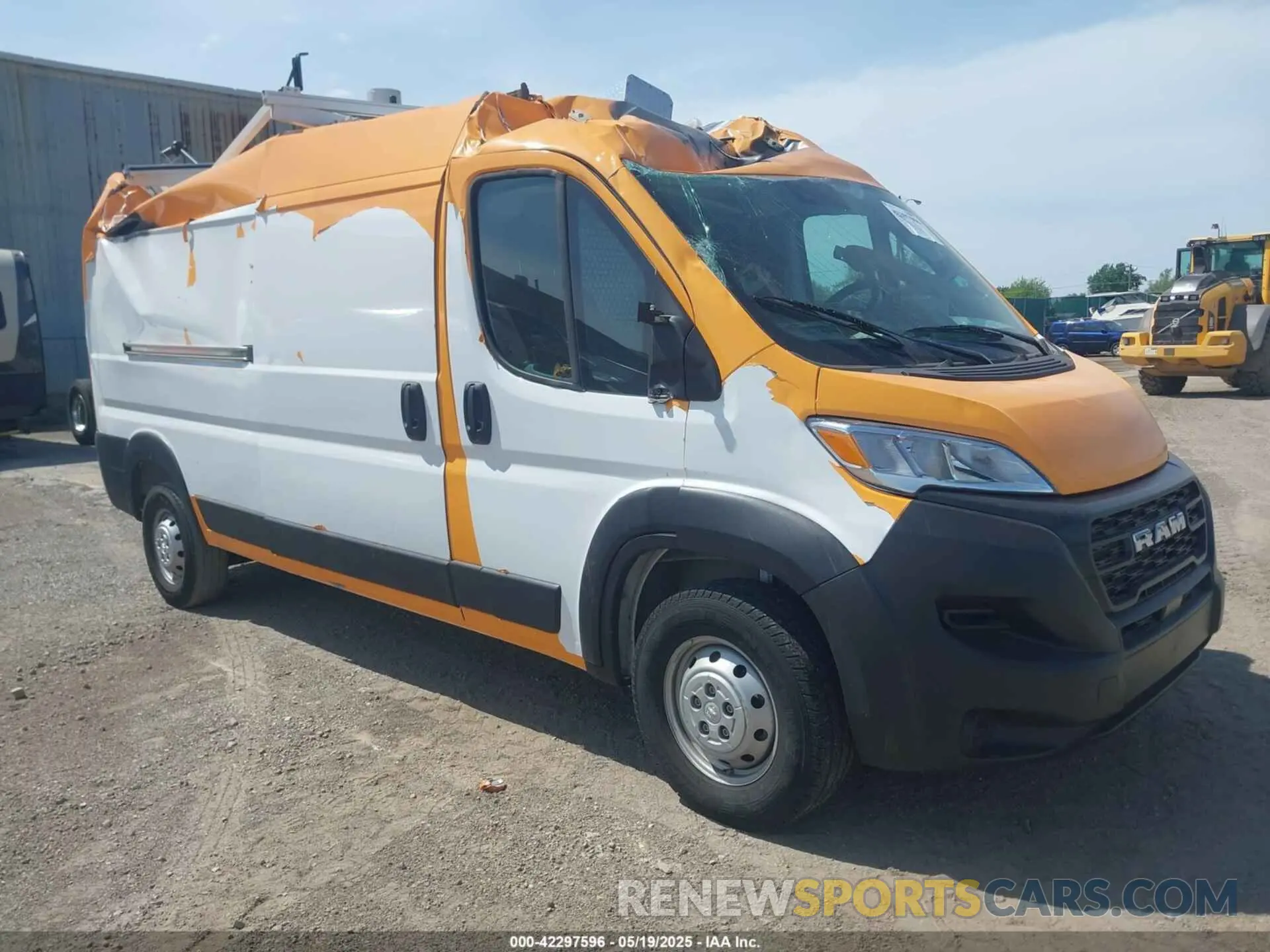 1 Фотография поврежденного автомобиля 3C6LRVDG8PE598712 RAM PROMASTER 2500 2023