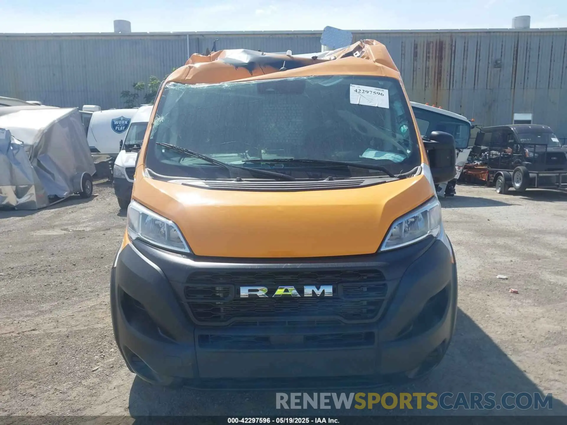 12 Фотография поврежденного автомобиля 3C6LRVDG8PE598712 RAM PROMASTER 2500 2023