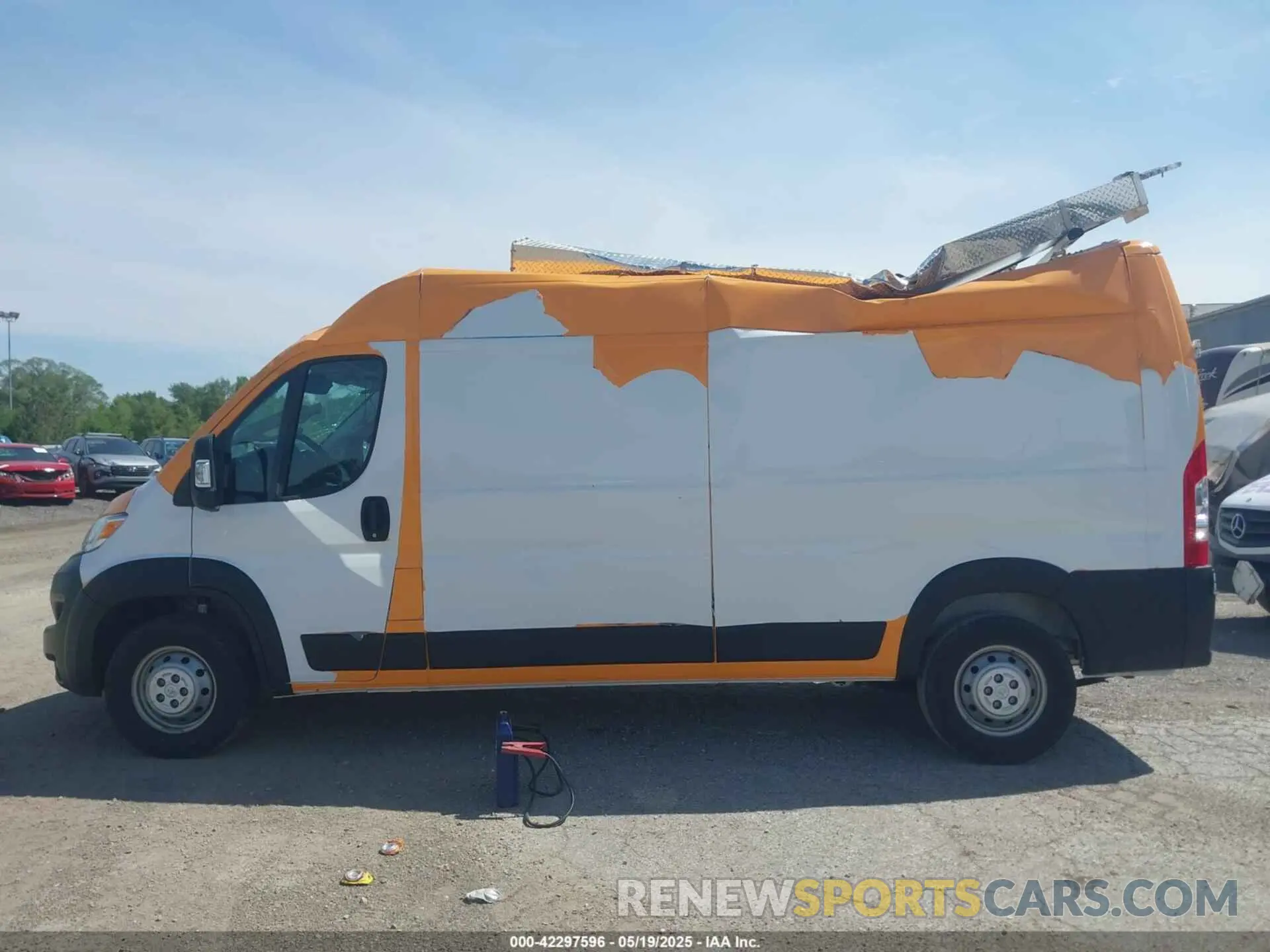 14 Фотография поврежденного автомобиля 3C6LRVDG8PE598712 RAM PROMASTER 2500 2023