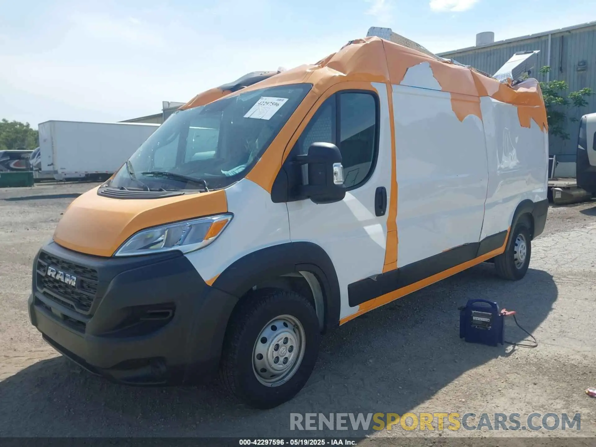 2 Фотография поврежденного автомобиля 3C6LRVDG8PE598712 RAM PROMASTER 2500 2023