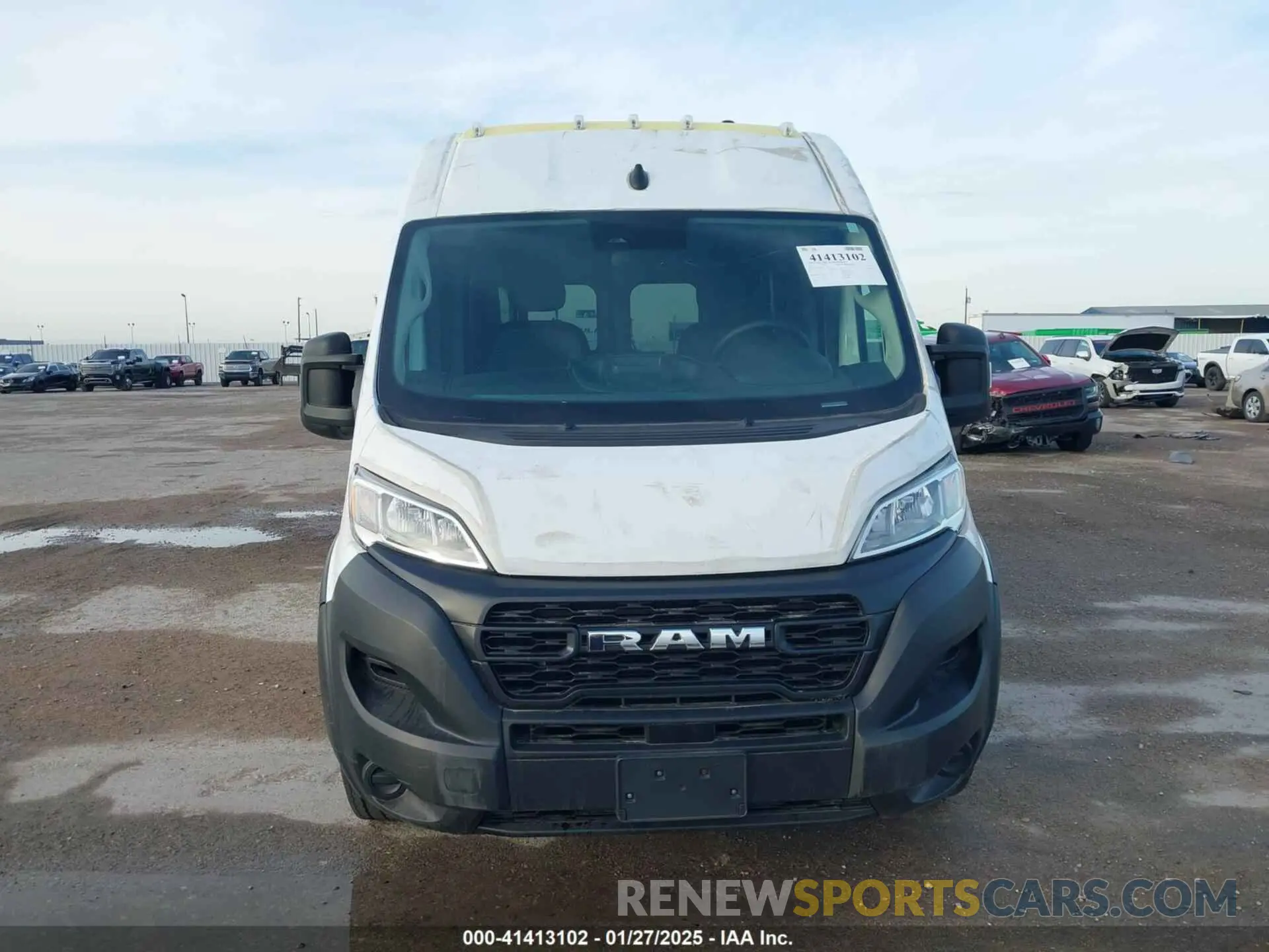 12 Photograph of a damaged car 3C6LRVDG9PE513330 RAM PROMASTER 2500 2023