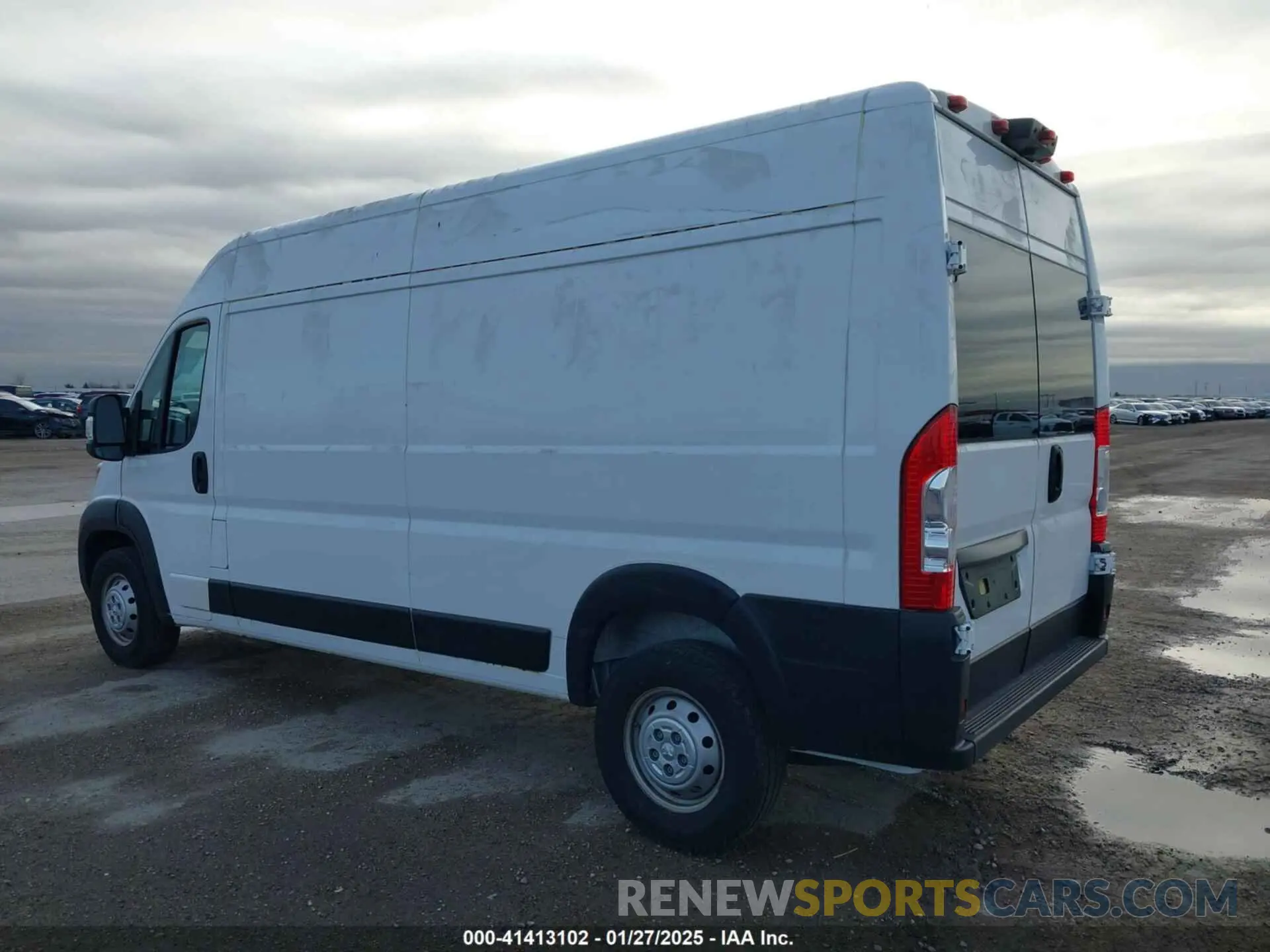 3 Photograph of a damaged car 3C6LRVDG9PE513330 RAM PROMASTER 2500 2023