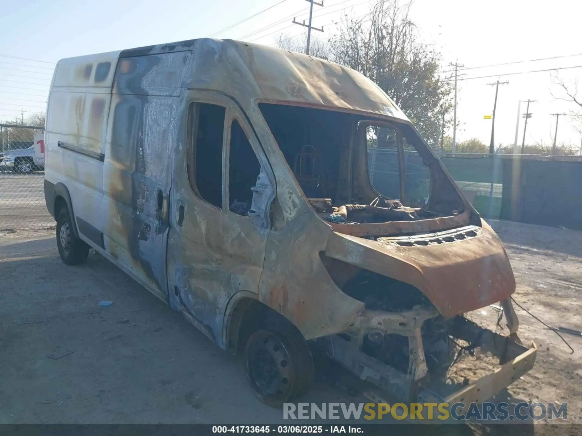 1 Фотография поврежденного автомобиля 3C6LRVDGXPE528435 RAM PROMASTER 2500 2023