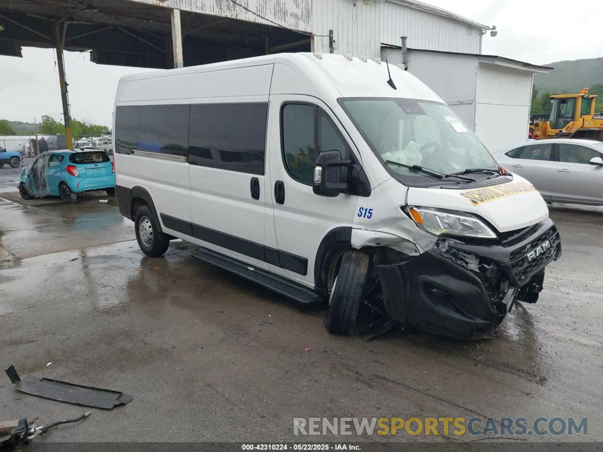 1 Фотография поврежденного автомобиля 3C6LRVPG4PE589677 RAM PROMASTER 2500 2023