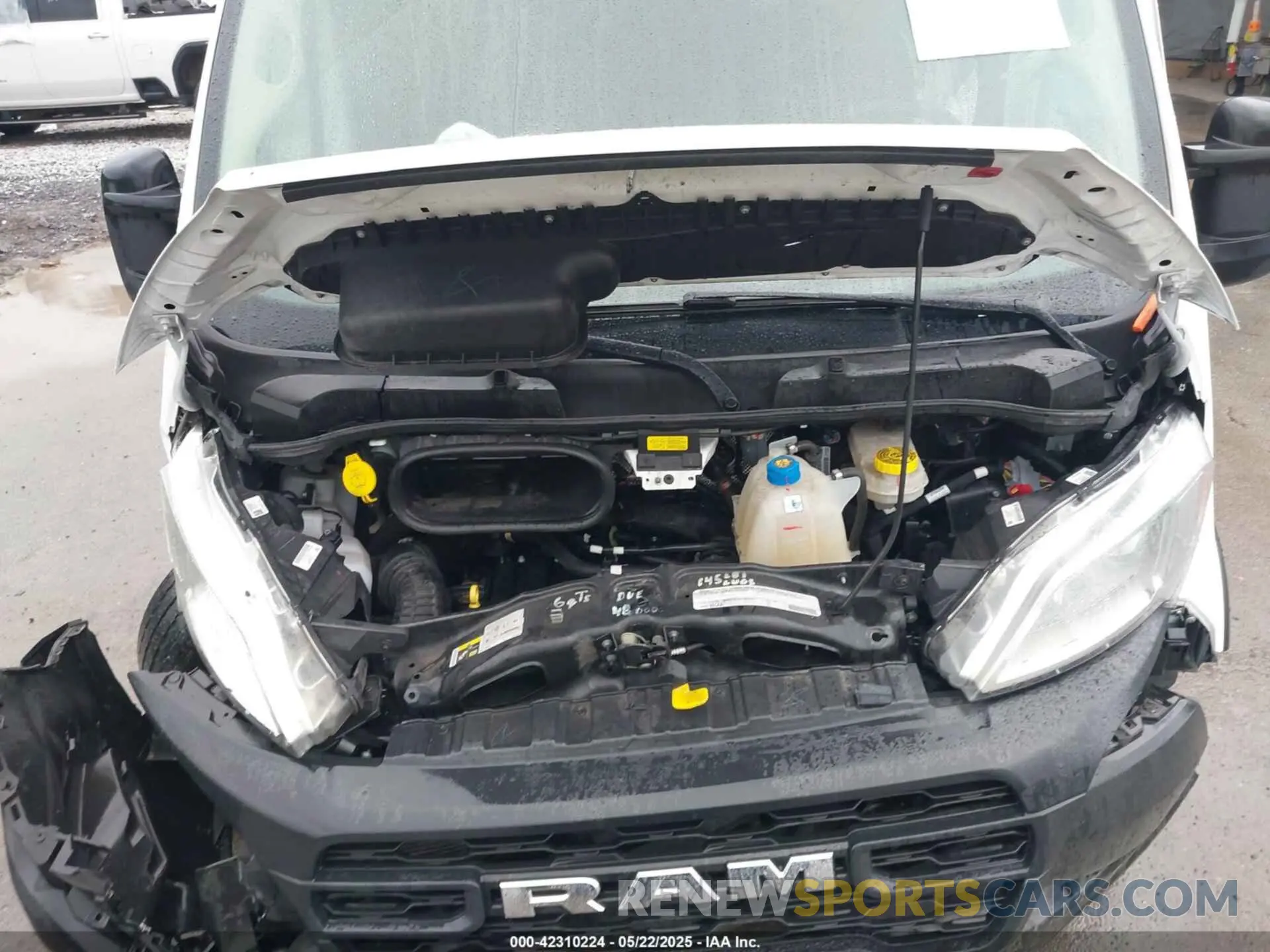 10 Фотография поврежденного автомобиля 3C6LRVPG4PE589677 RAM PROMASTER 2500 2023
