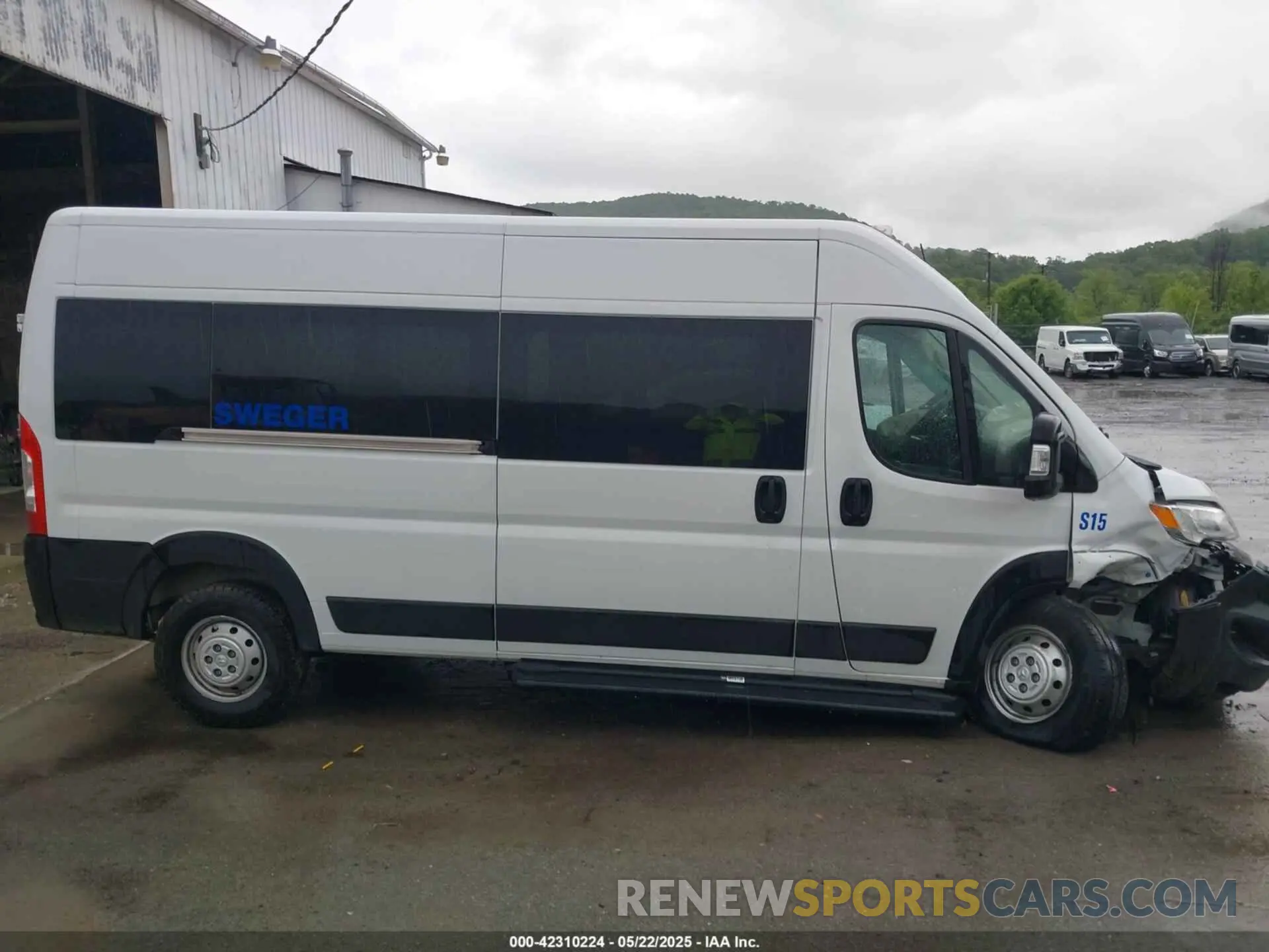 14 Фотография поврежденного автомобиля 3C6LRVPG4PE589677 RAM PROMASTER 2500 2023