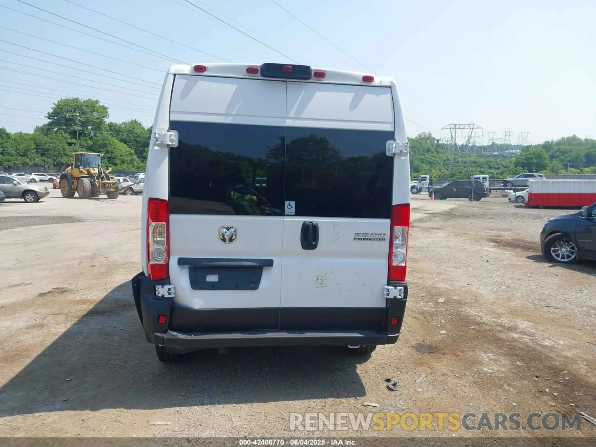 16 Фотография поврежденного автомобиля 3C6LRVPG6PE551478 RAM PROMASTER 2500 2023