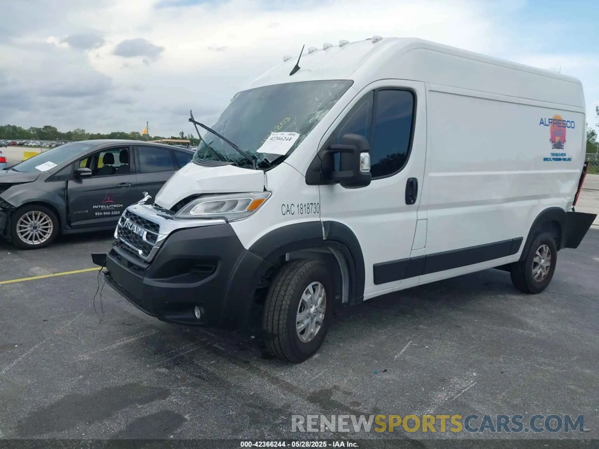 2 Фотография поврежденного автомобиля 3C6LRVCG7RE116462 RAM PROMASTER 2500 2024