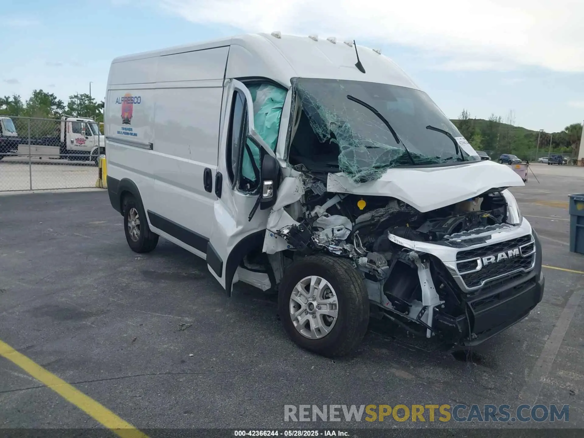 6 Фотография поврежденного автомобиля 3C6LRVCG7RE116462 RAM PROMASTER 2500 2024