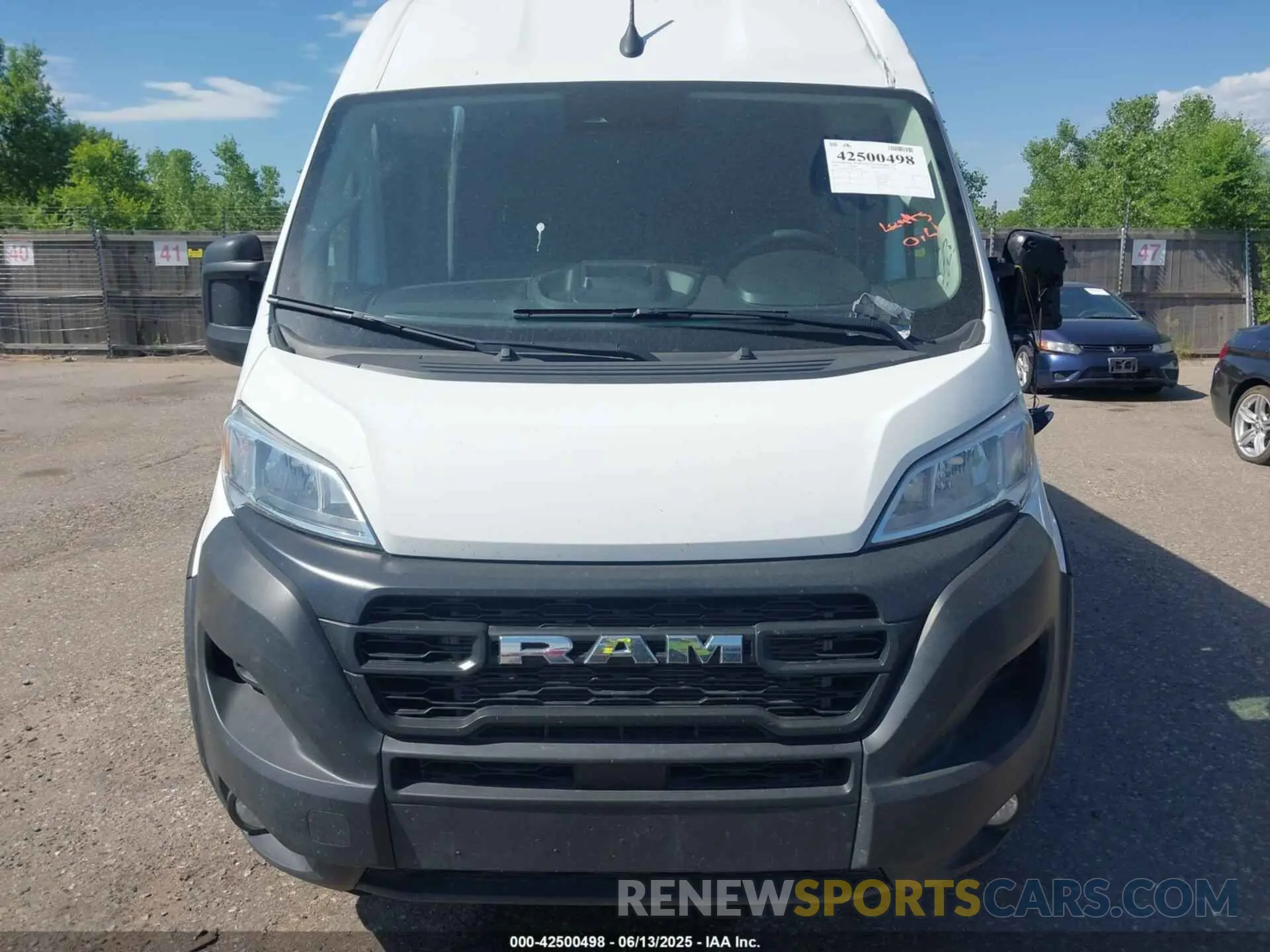 12 Photograph of a damaged car 3C6LRVCGXRE149262 RAM PROMASTER 2500 2024
