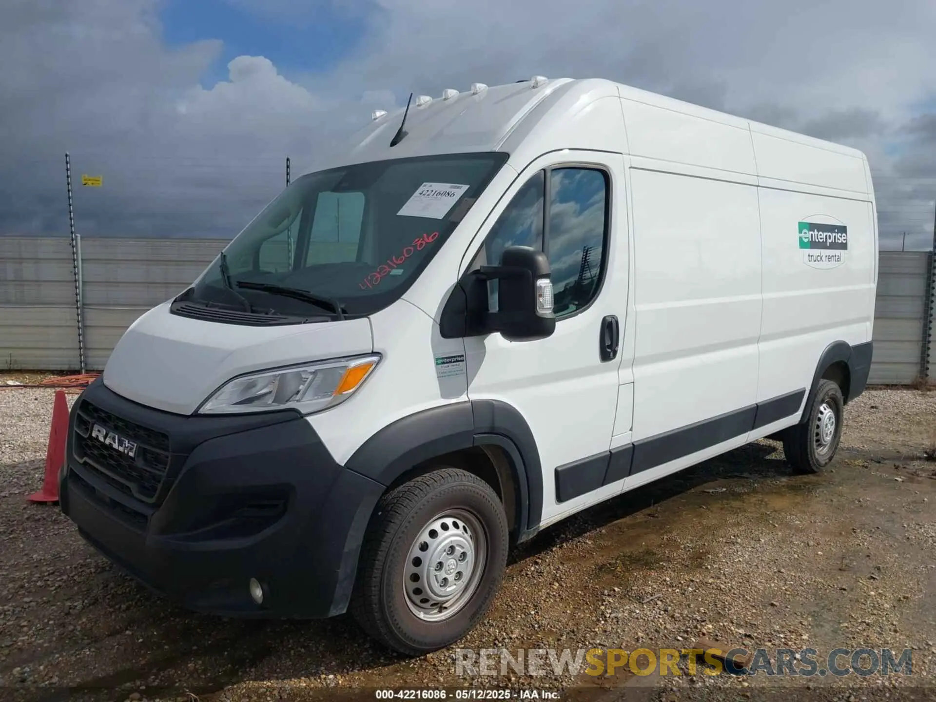 2 Фотография поврежденного автомобиля 3C6LRVDG0RE132209 RAM PROMASTER 2500 2024