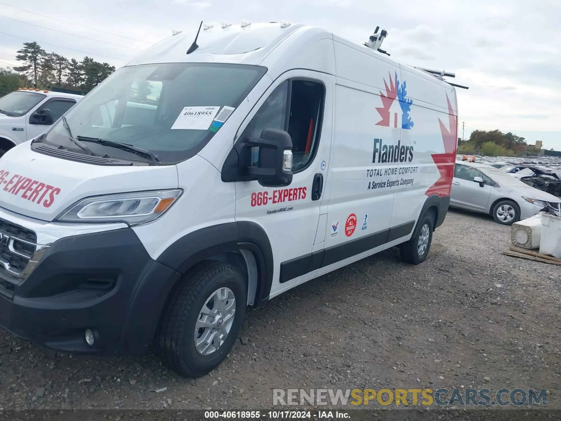 2 Photograph of a damaged car 3C6LRVDG8RE125556 RAM PROMASTER 2500 2024