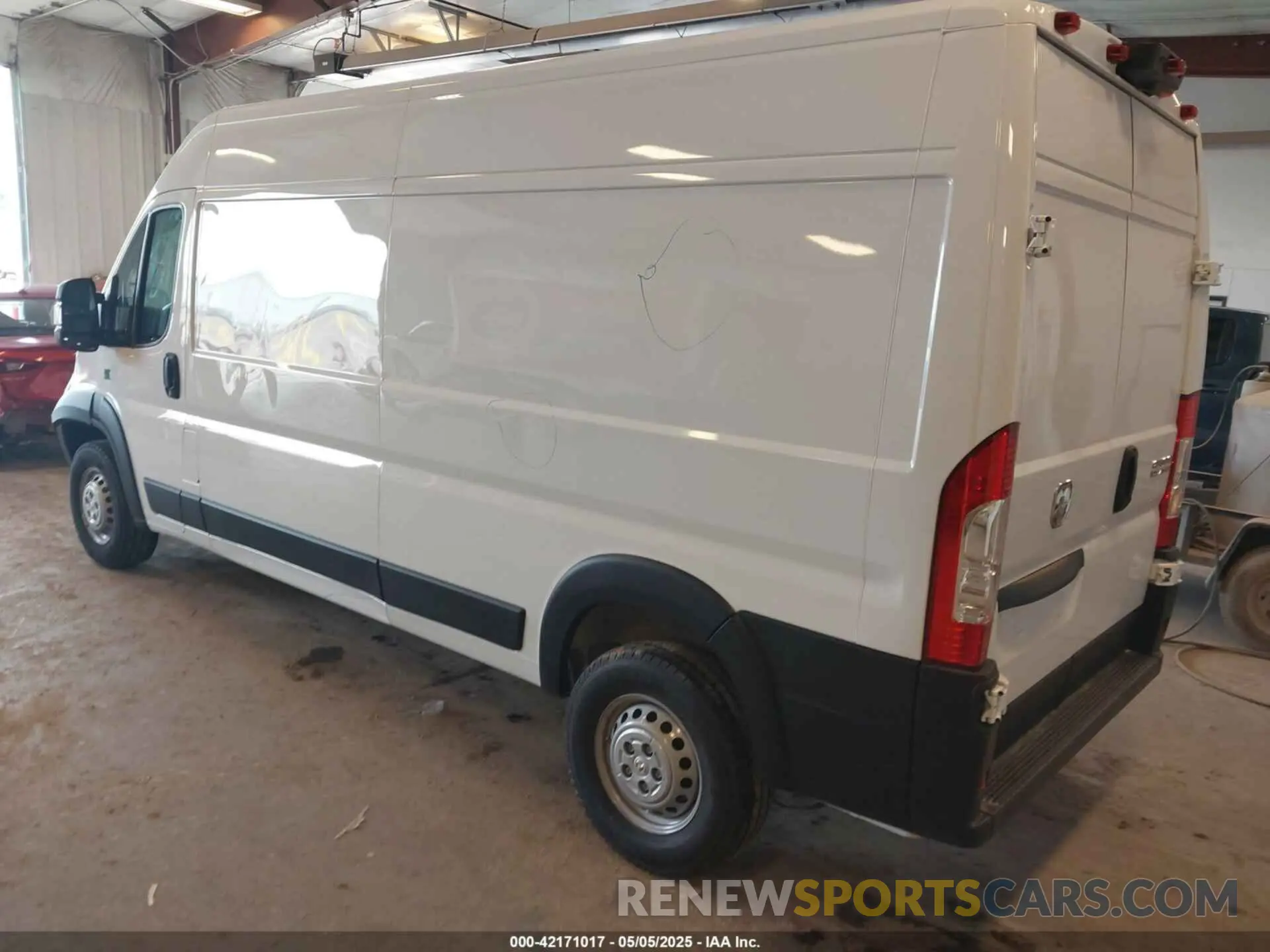 3 Фотография поврежденного автомобиля 3C6LRVDG9RE143418 RAM PROMASTER 2500 2024