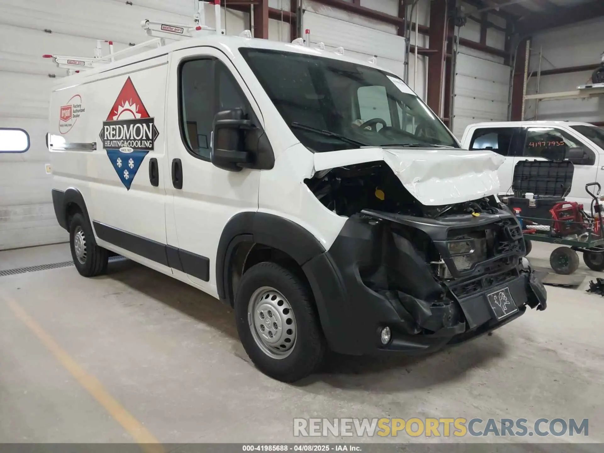 1 Photograph of a damaged car 3C6LRVVG8RE129248 RAM PROMASTER 2500 2024
