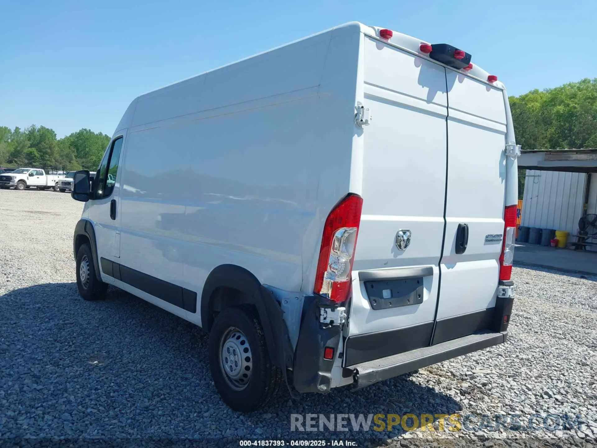 3 Фотография поврежденного автомобиля 3C6LRVCG8SE511501 RAM PROMASTER 2500 2025