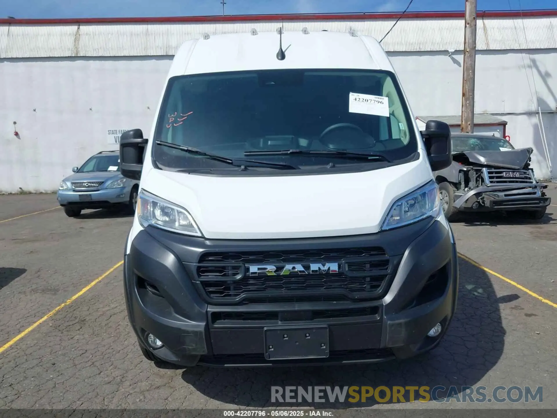 12 Photograph of a damaged car 3C6LRVDG5SE519201 RAM PROMASTER 2500 2025