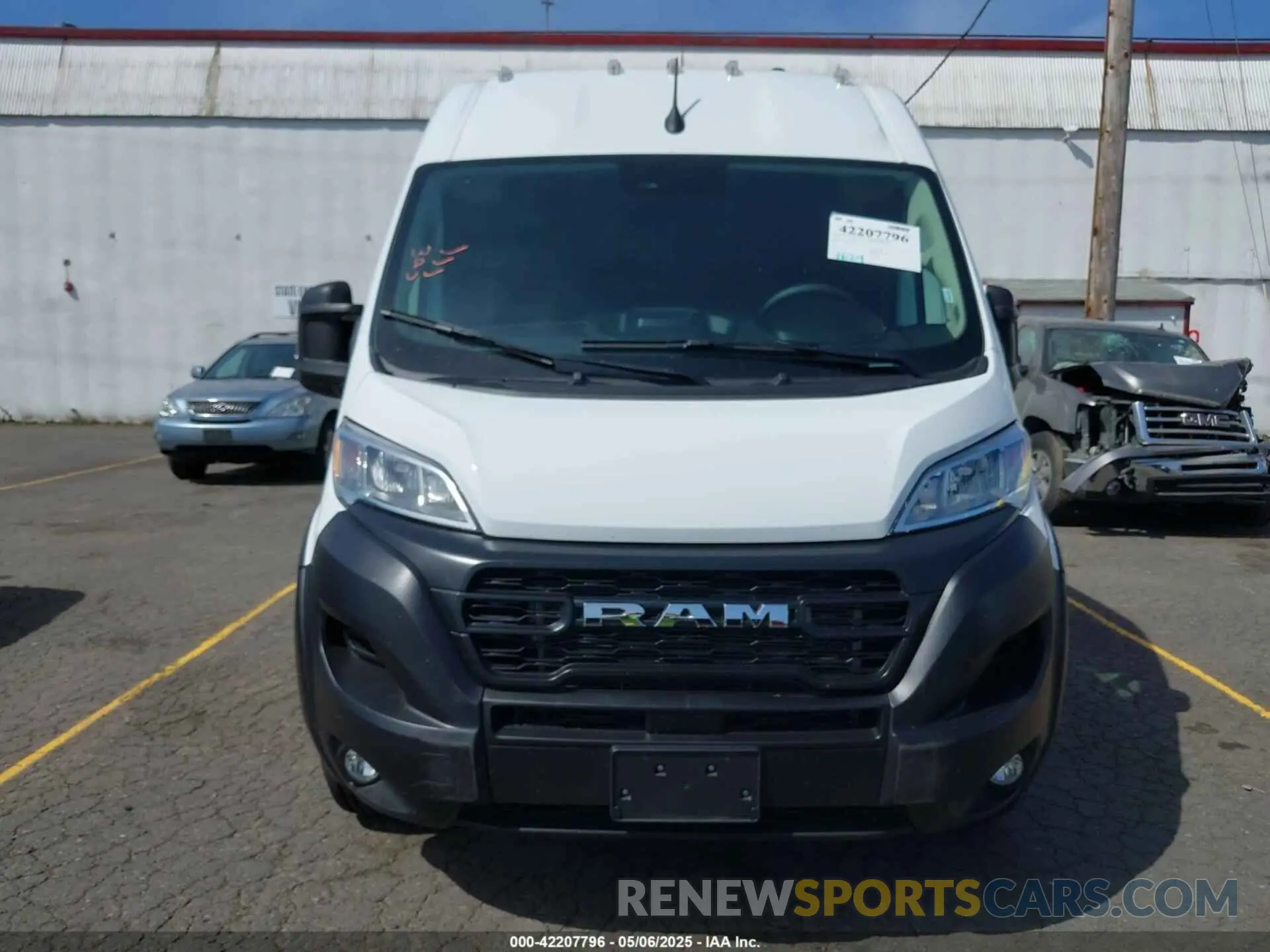 6 Photograph of a damaged car 3C6LRVDG5SE519201 RAM PROMASTER 2500 2025