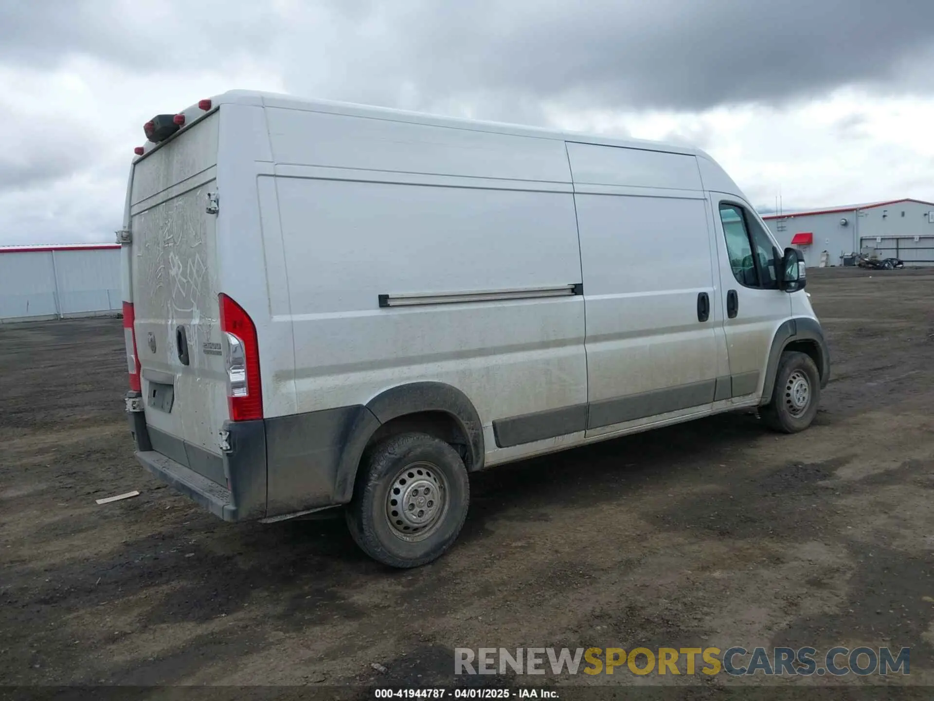 4 Photograph of a damaged car 3C6LRVDG6SE504528 RAM PROMASTER 2500 2025