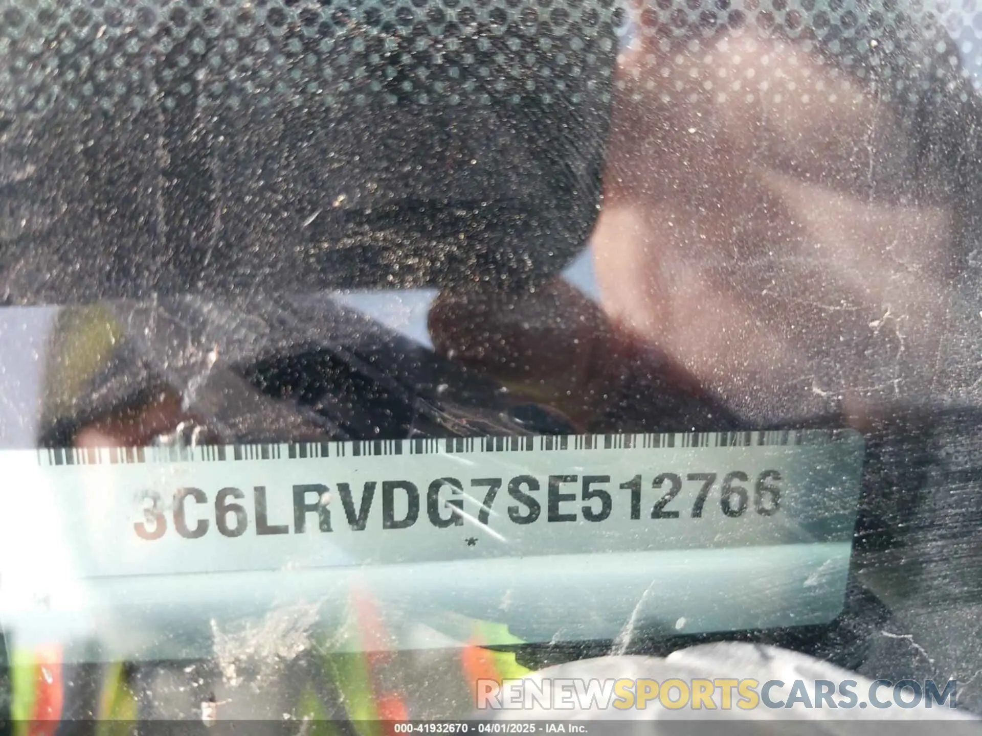 9 Photograph of a damaged car 3C6LRVDG7SE512766 RAM PROMASTER 2500 2025