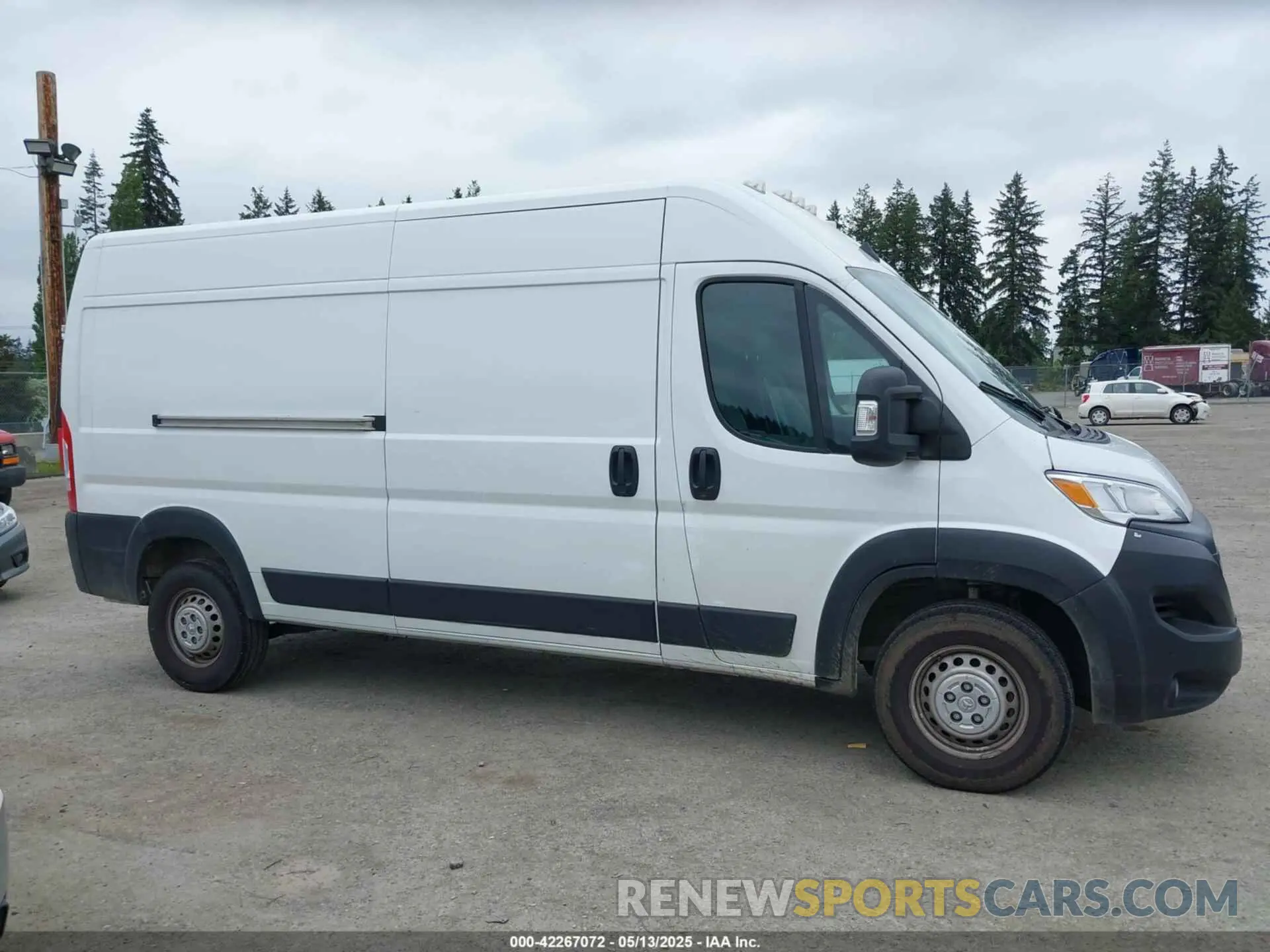 13 Фотография поврежденного автомобиля 3C6LRVDG8SE507527 RAM PROMASTER 2500 2025