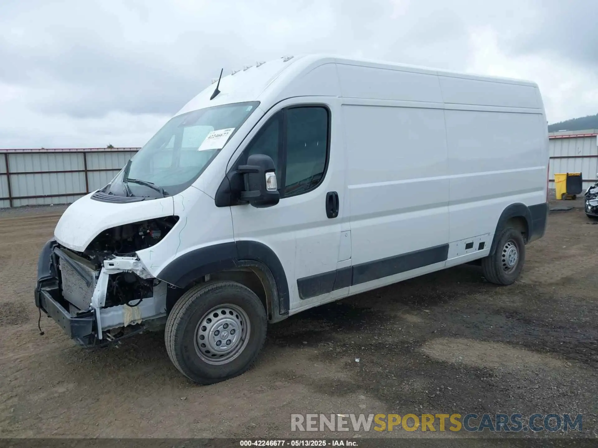 2 Фотография поврежденного автомобиля 3C6LRVDG9SE506516 RAM PROMASTER 2500 2025