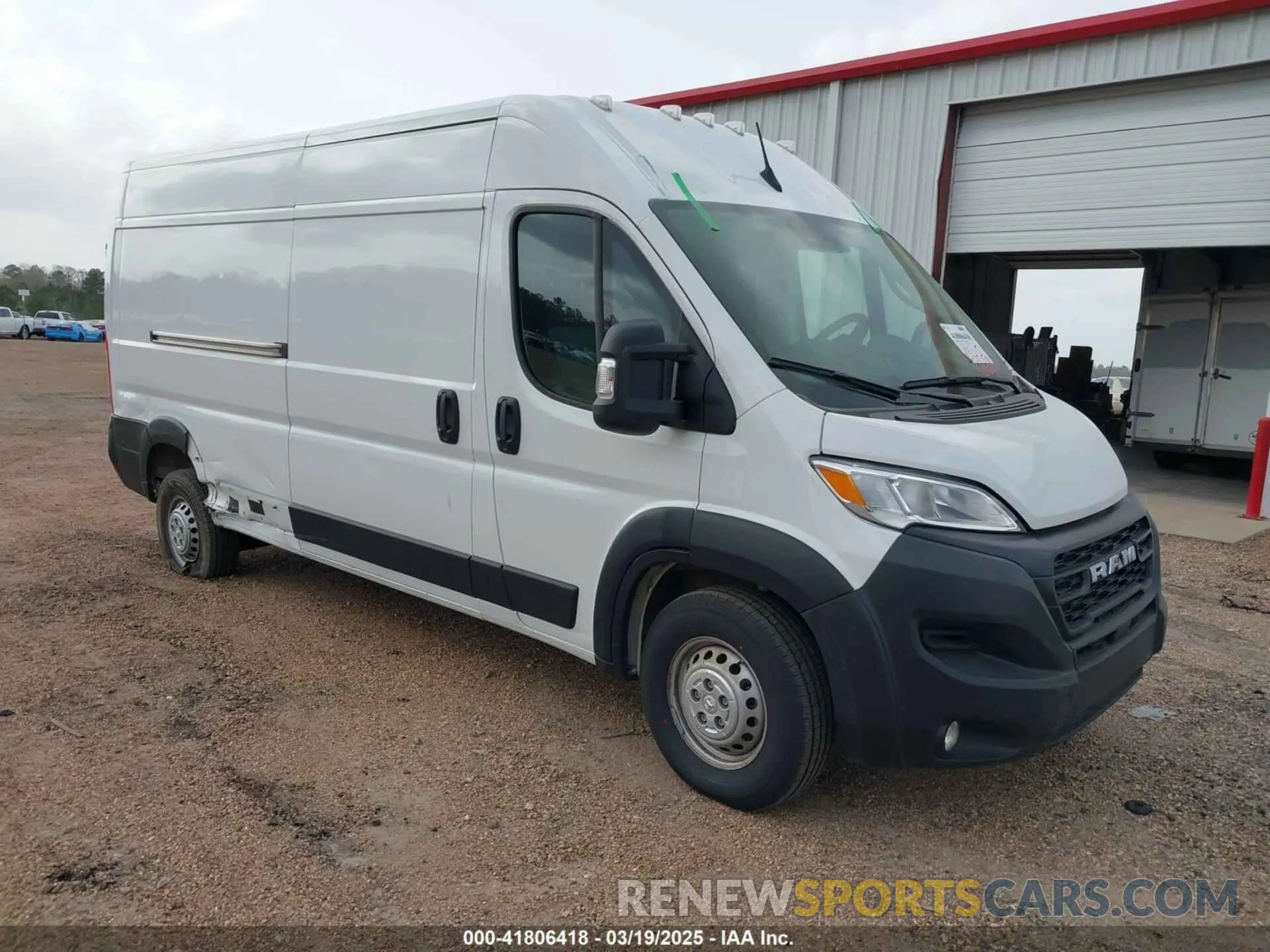 1 Photograph of a damaged car 3C6LRVDGXSE507545 RAM PROMASTER 2500 2025