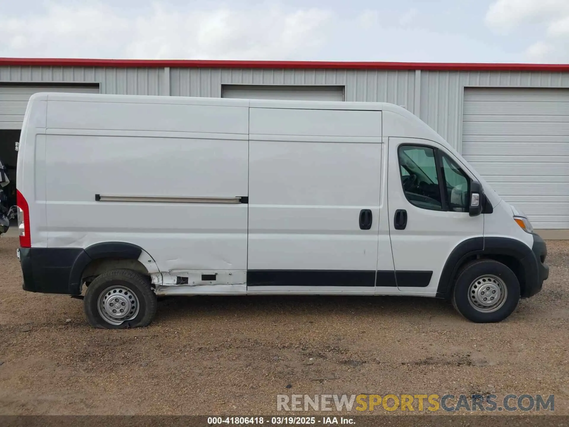 13 Photograph of a damaged car 3C6LRVDGXSE507545 RAM PROMASTER 2500 2025