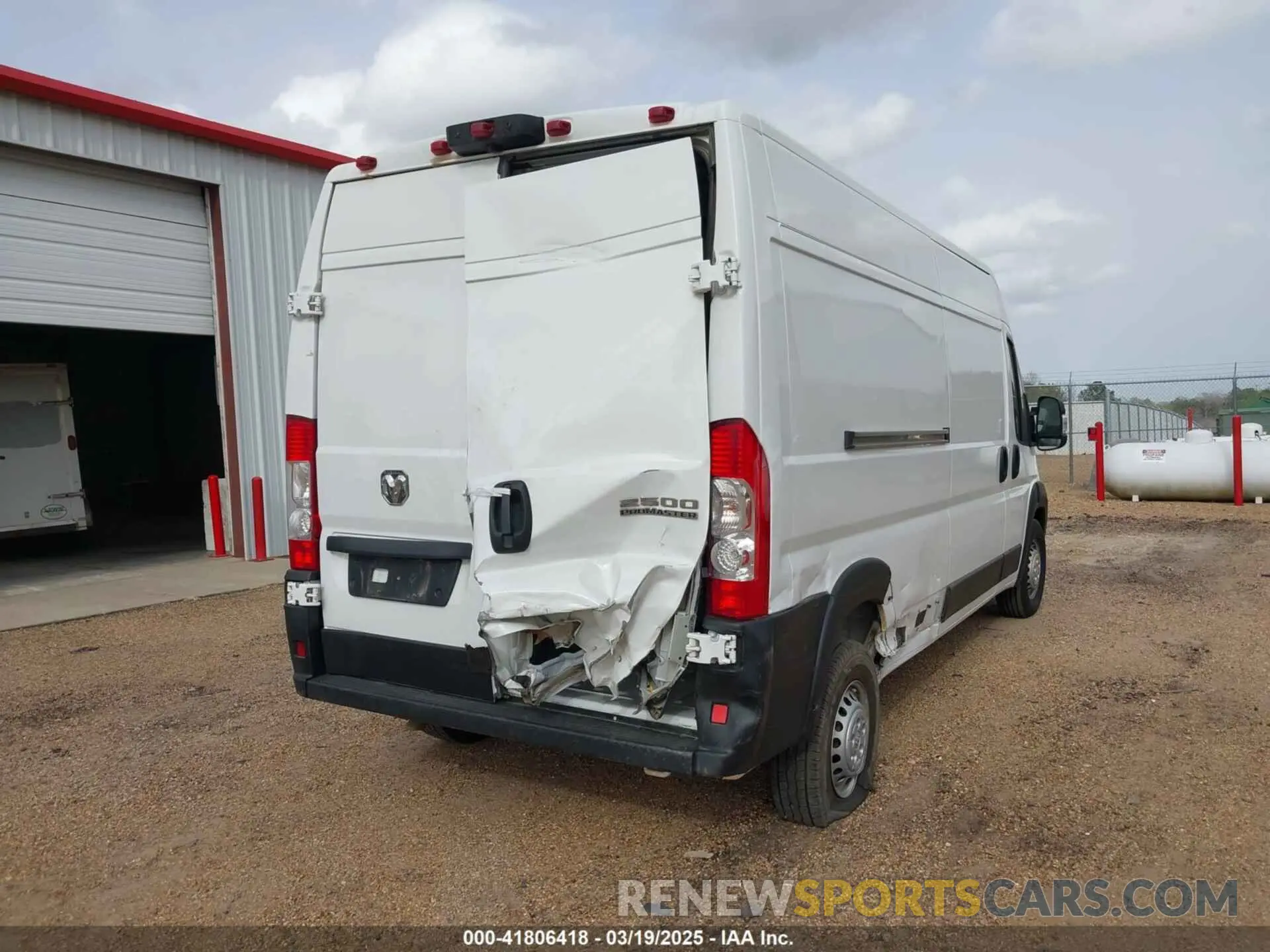 6 Photograph of a damaged car 3C6LRVDGXSE507545 RAM PROMASTER 2500 2025