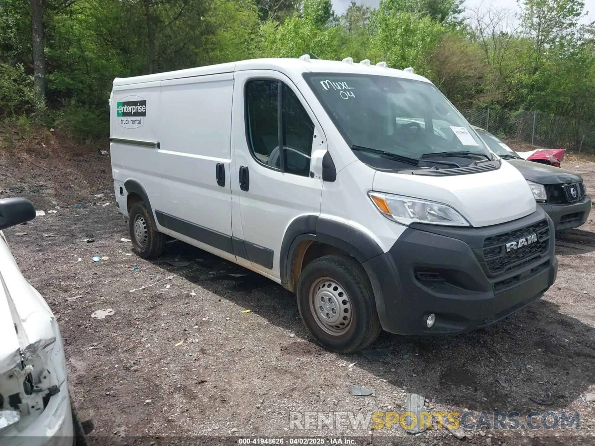 1 Photograph of a damaged car 3C6LRVVG2SE513404 RAM PROMASTER 2500 2025