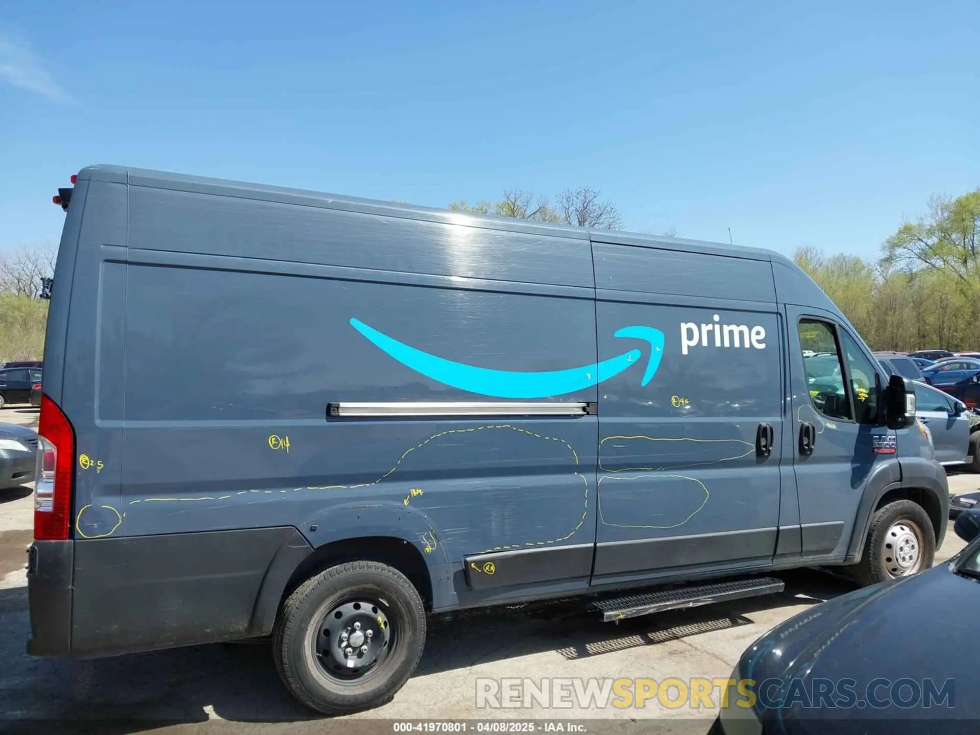 13 Фотография поврежденного автомобиля 3C6URVJG0KE561834 RAM PROMASTER 3500 2019