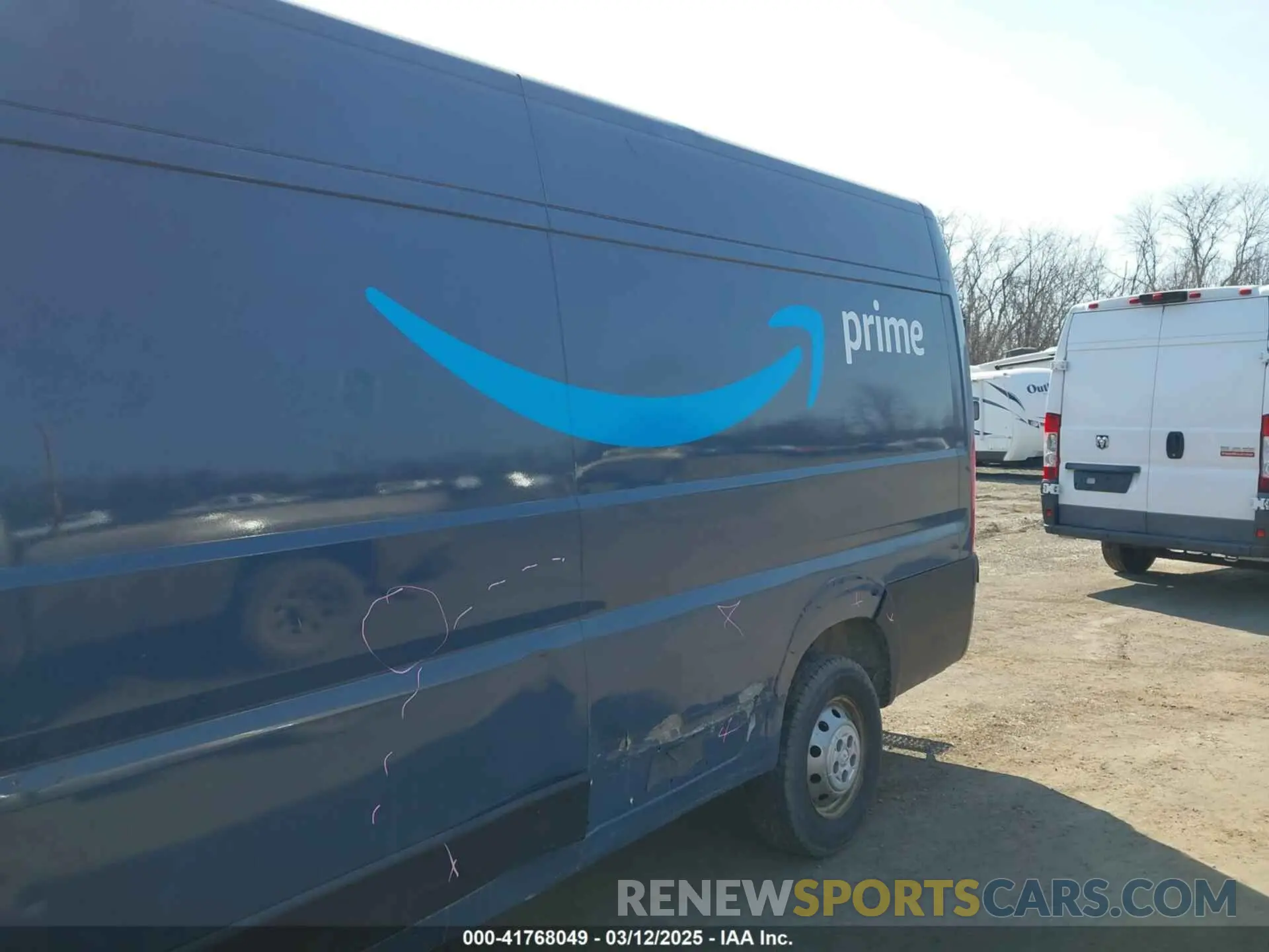 6 Photograph of a damaged car 3C6URVJG6KE564284 RAM PROMASTER 3500 2019